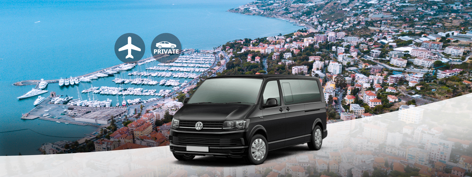 Private Transfers from Nice or Nice Airport (NCE) to Italy