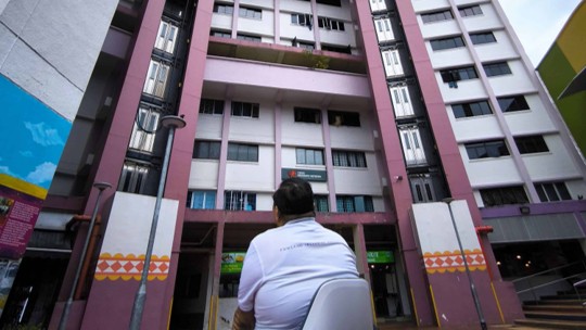 Public housing within LIttle India