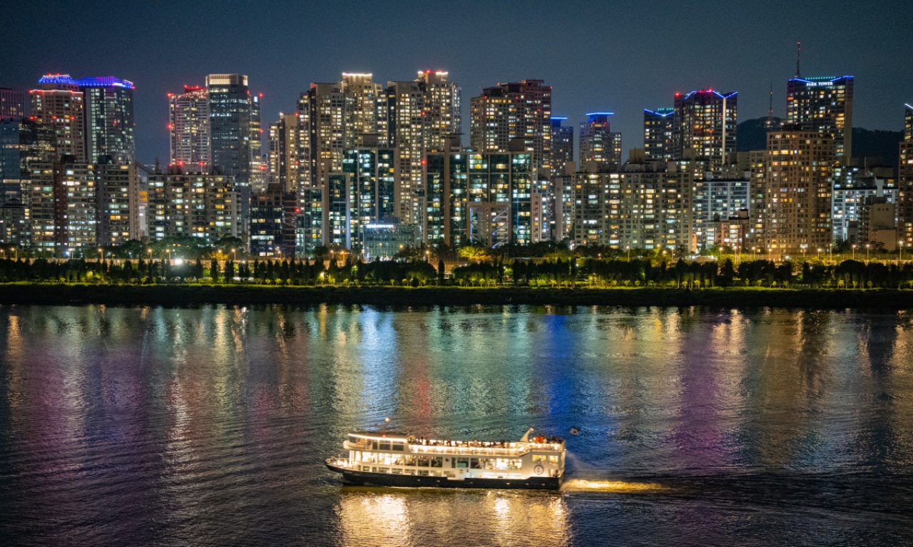 首爾漢江夜間遊船導覽之旅＆漢江公園野餐體驗