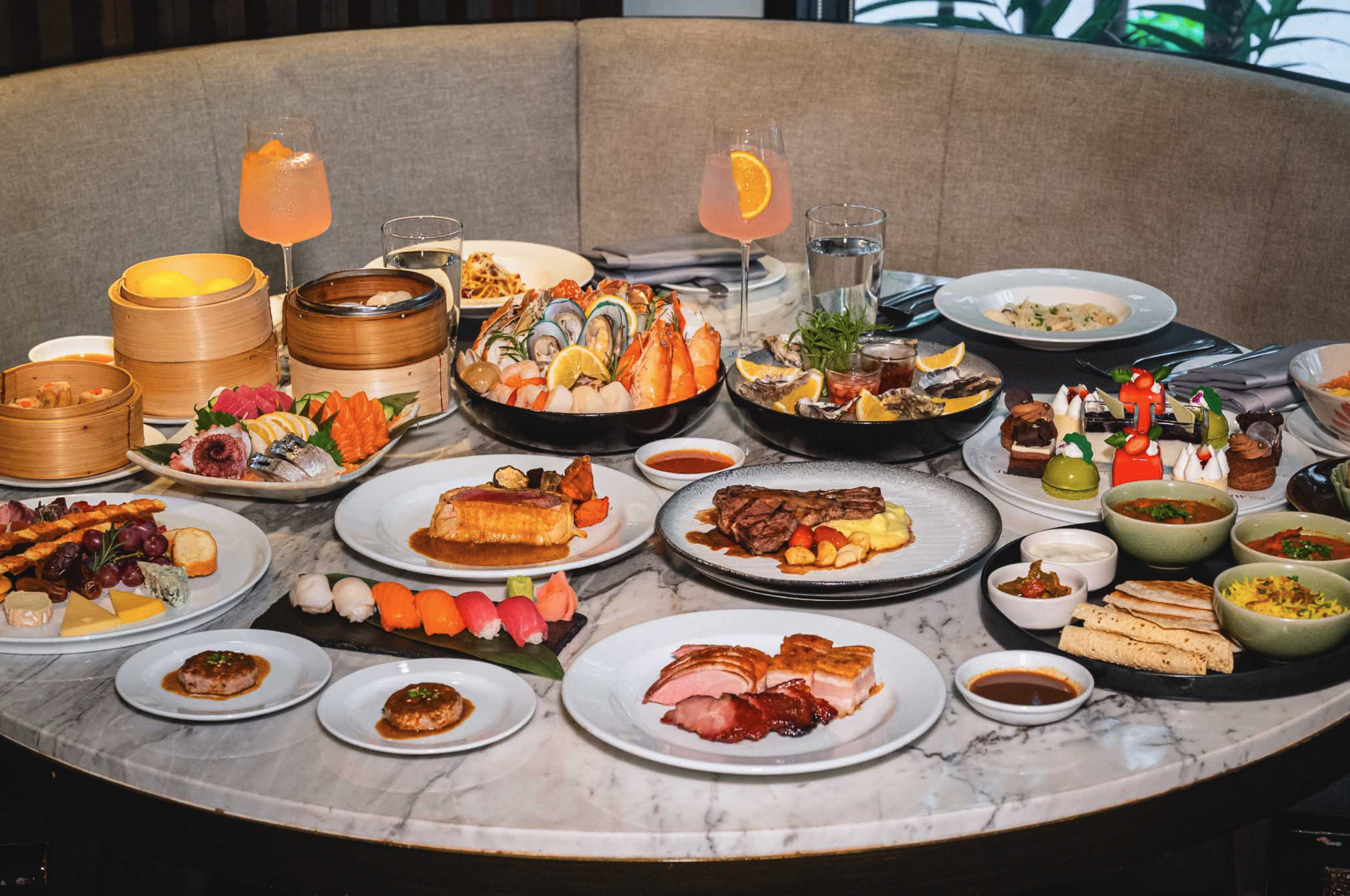 Buffet at JW Cafe, JW Marriott Hotel Bangkok