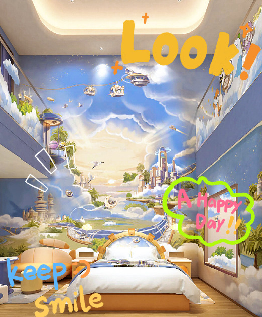 Pool View Duplex Family Theme Suite Reference Map