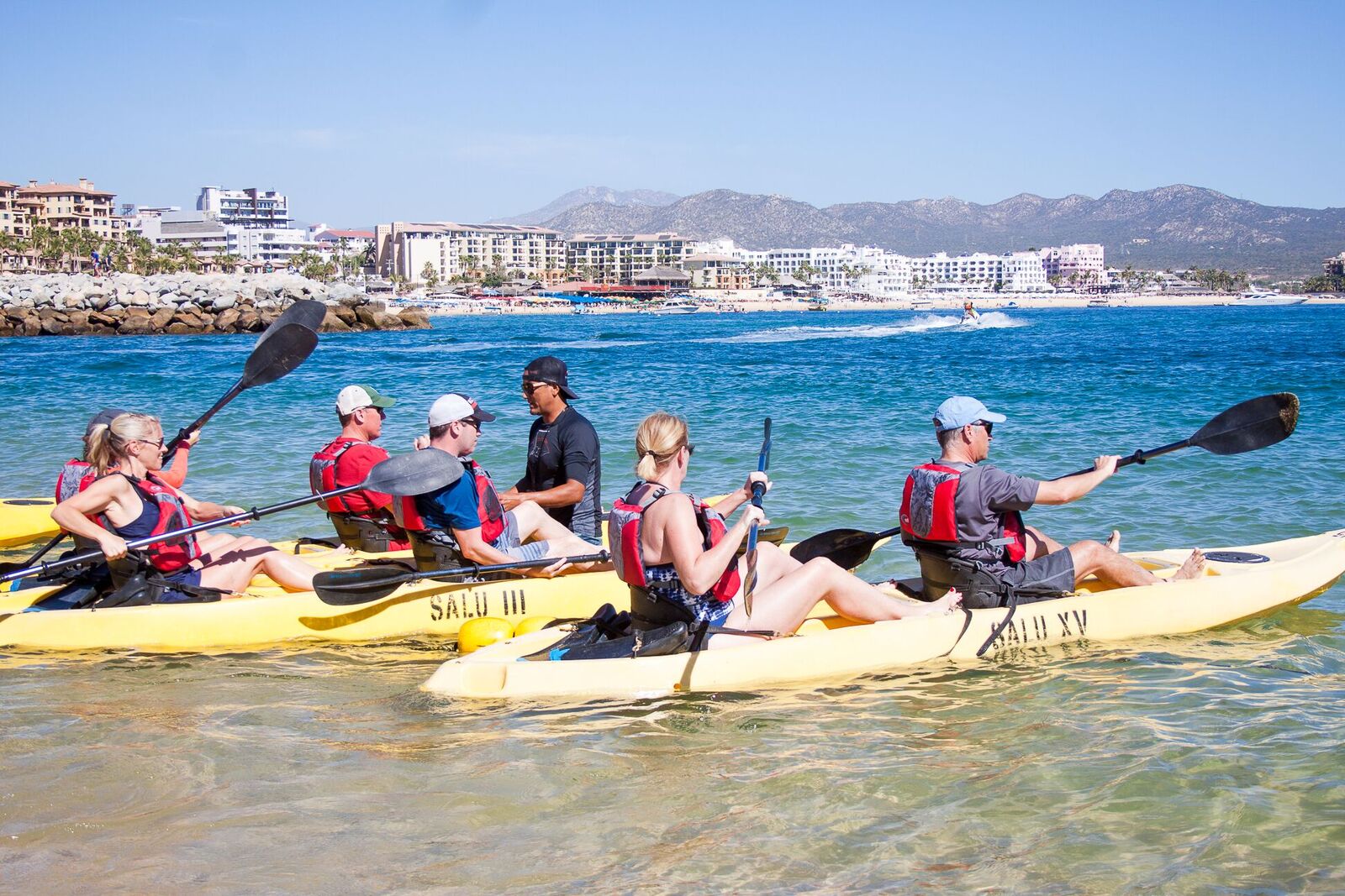 Venture on a kayak ride to the Arch of Cabo San Lucas
