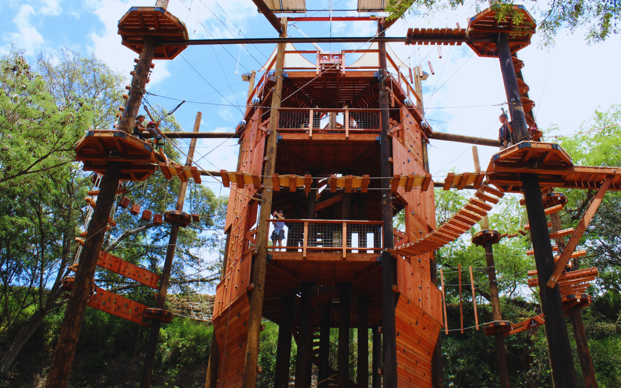 Adventure Course Experience in Oahu