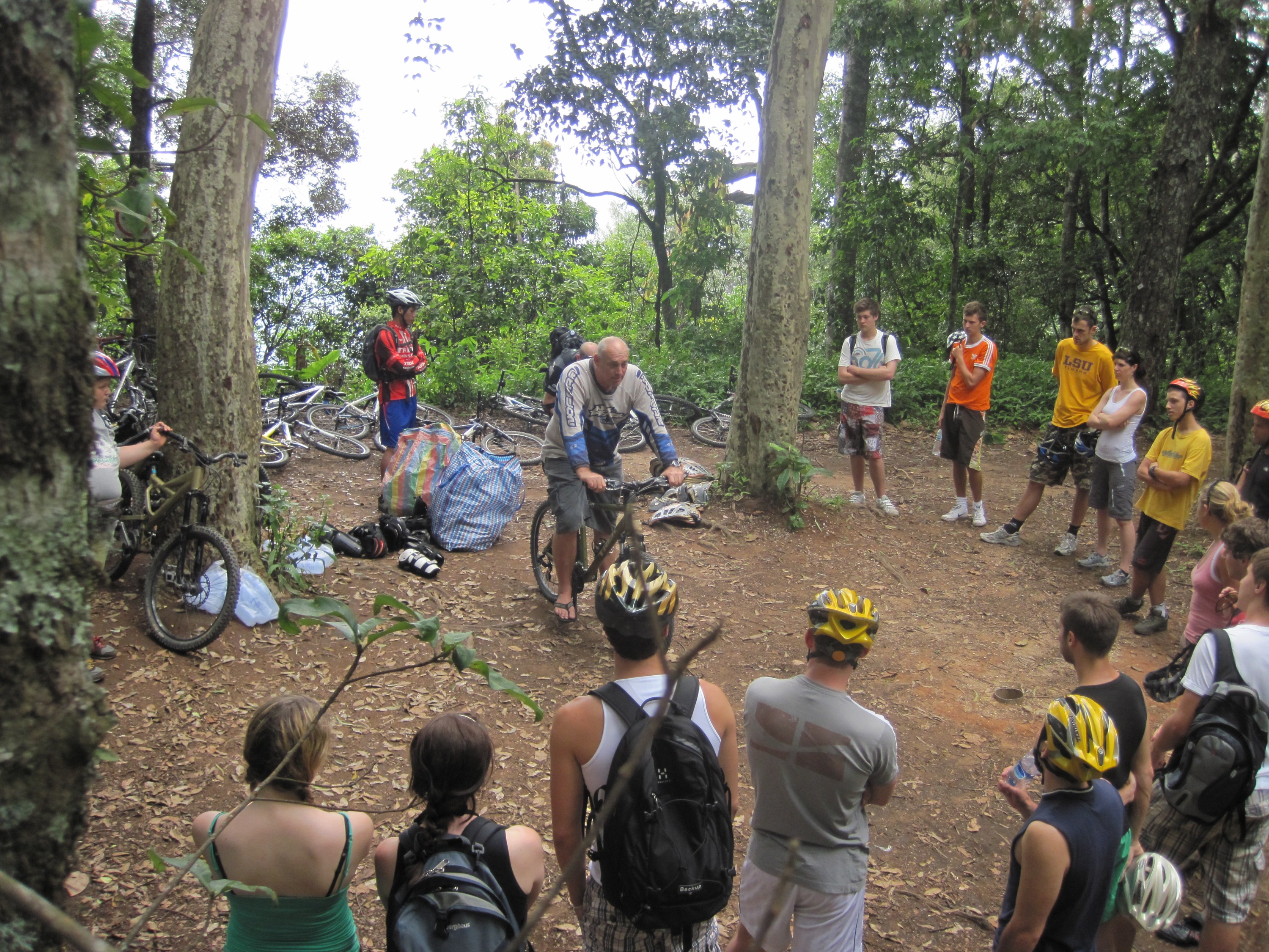 Doi Suthep National Park Downhill, offroad mountain biking 