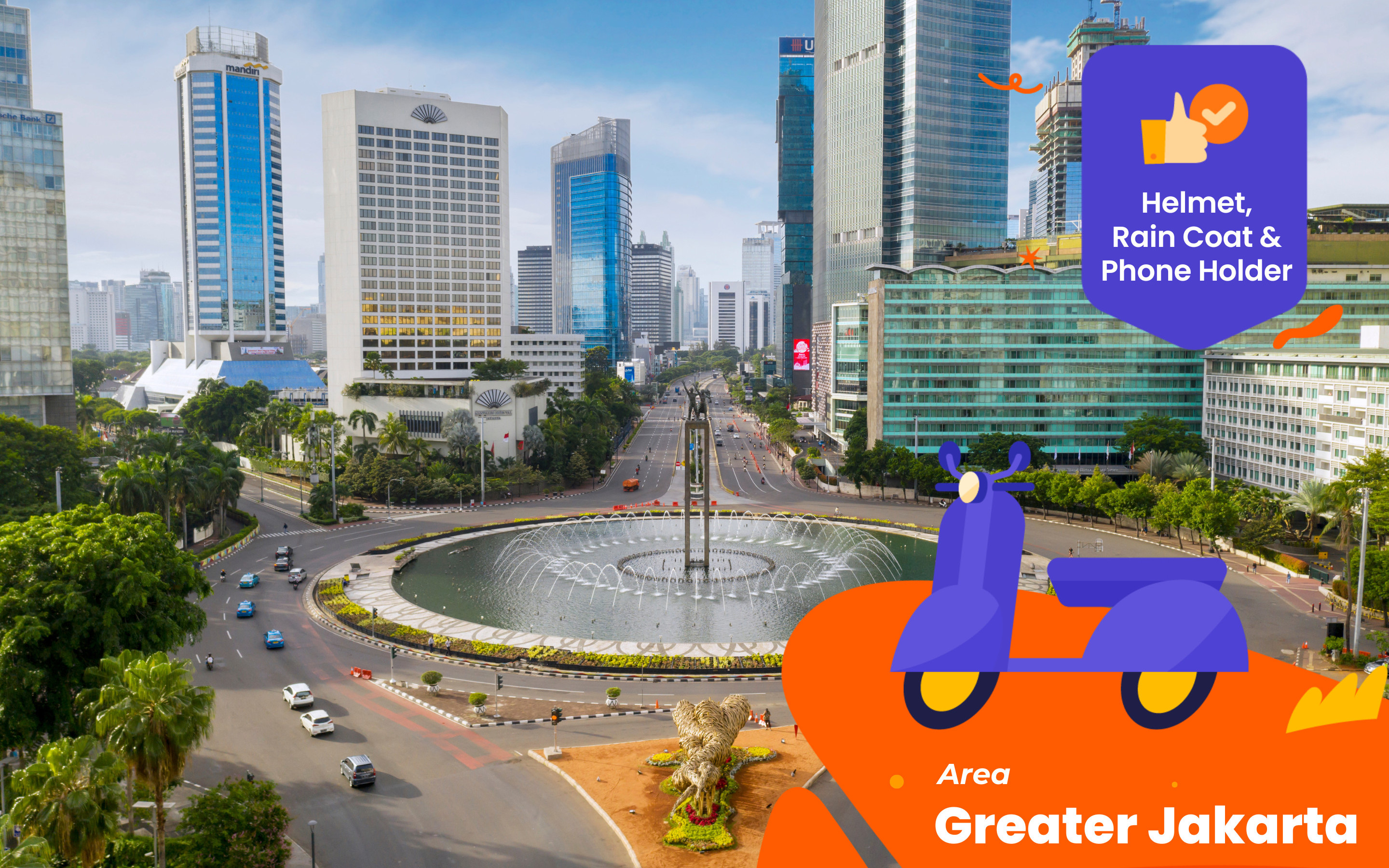 Scooter & Motorbike Rental in Jakarta
