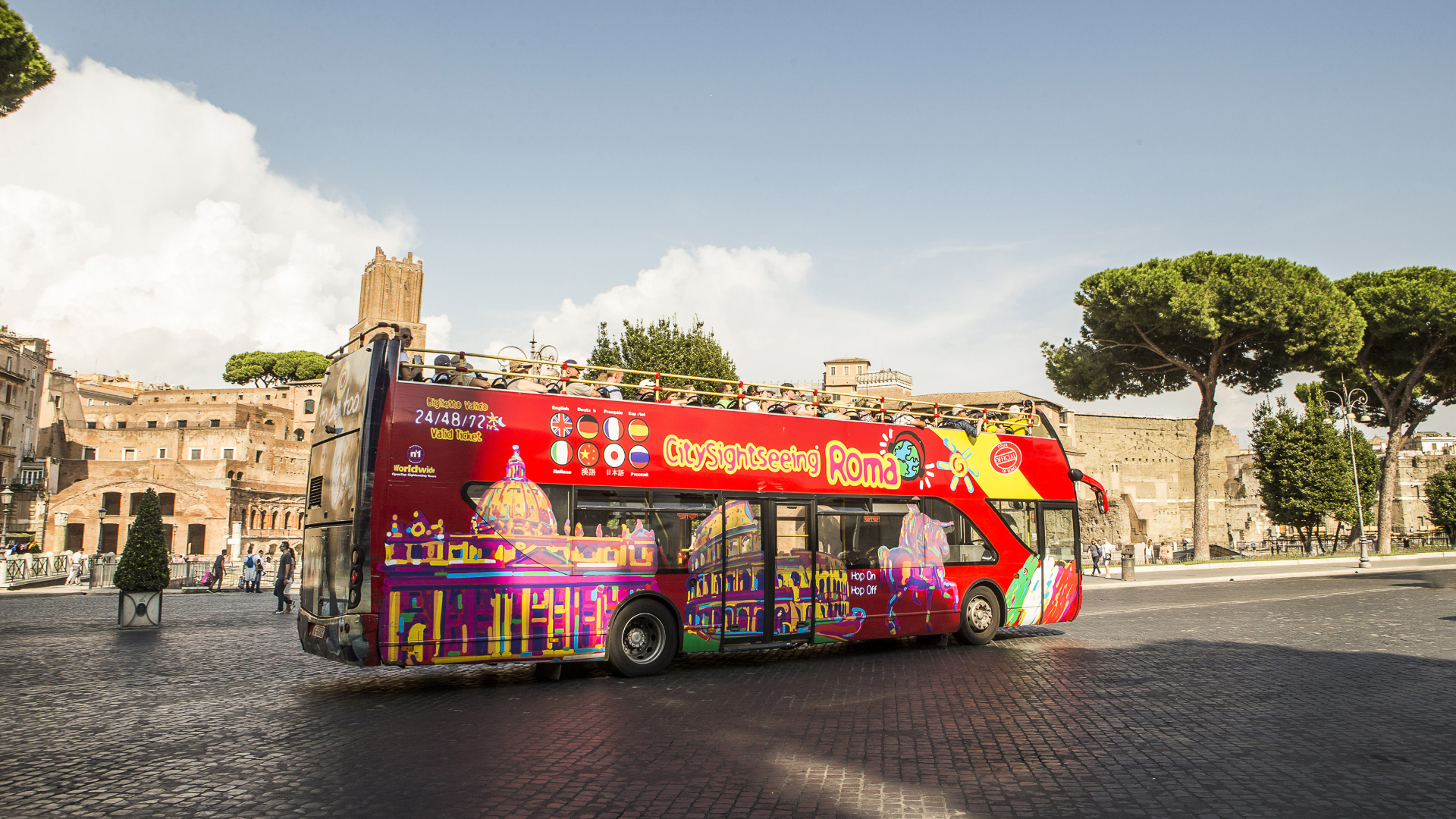 Rome Hop-on hop-off from Civitavecchia