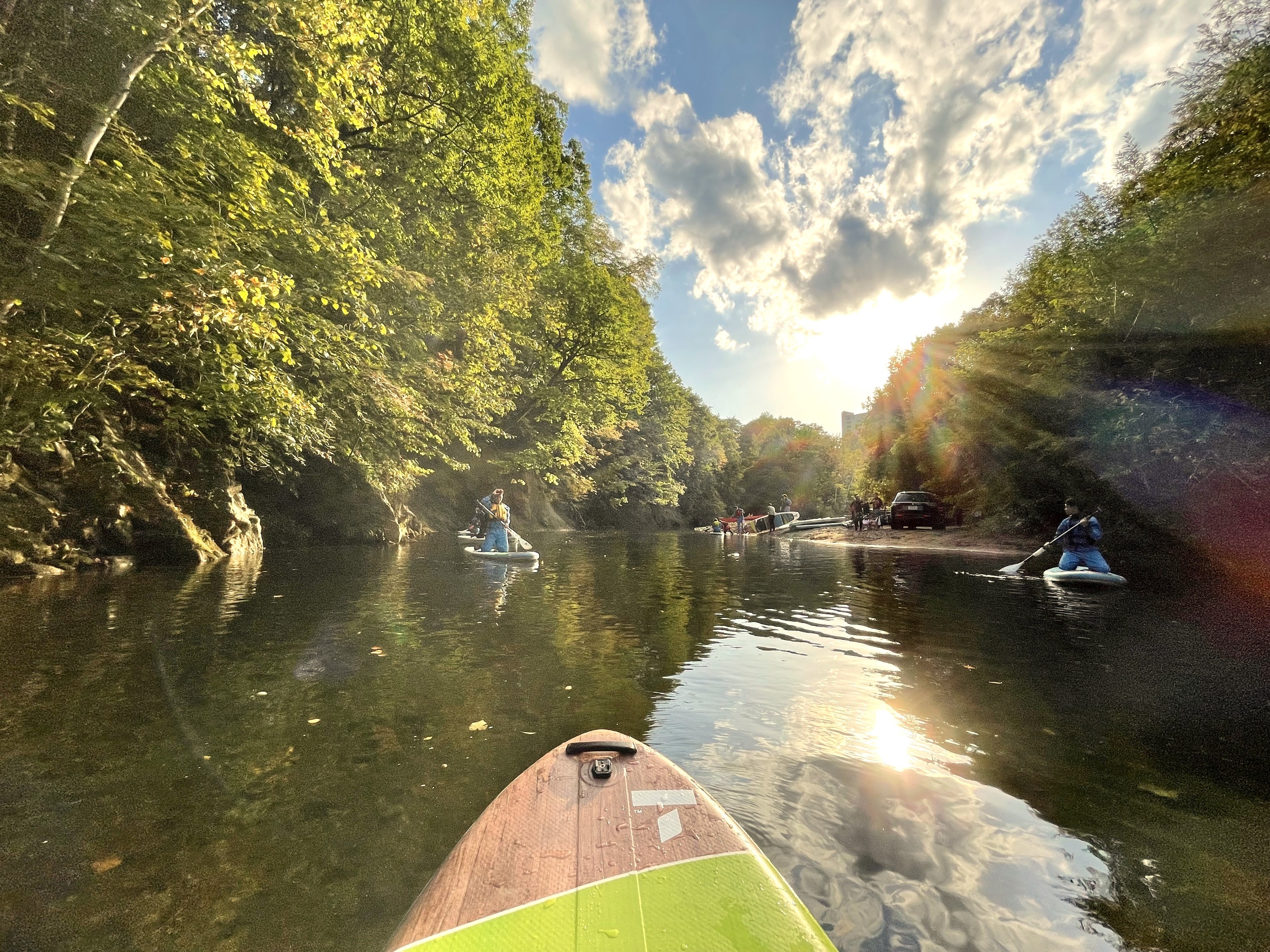 Jozankei SUP Experience in Sapporo with Autumn Leaves Viewing