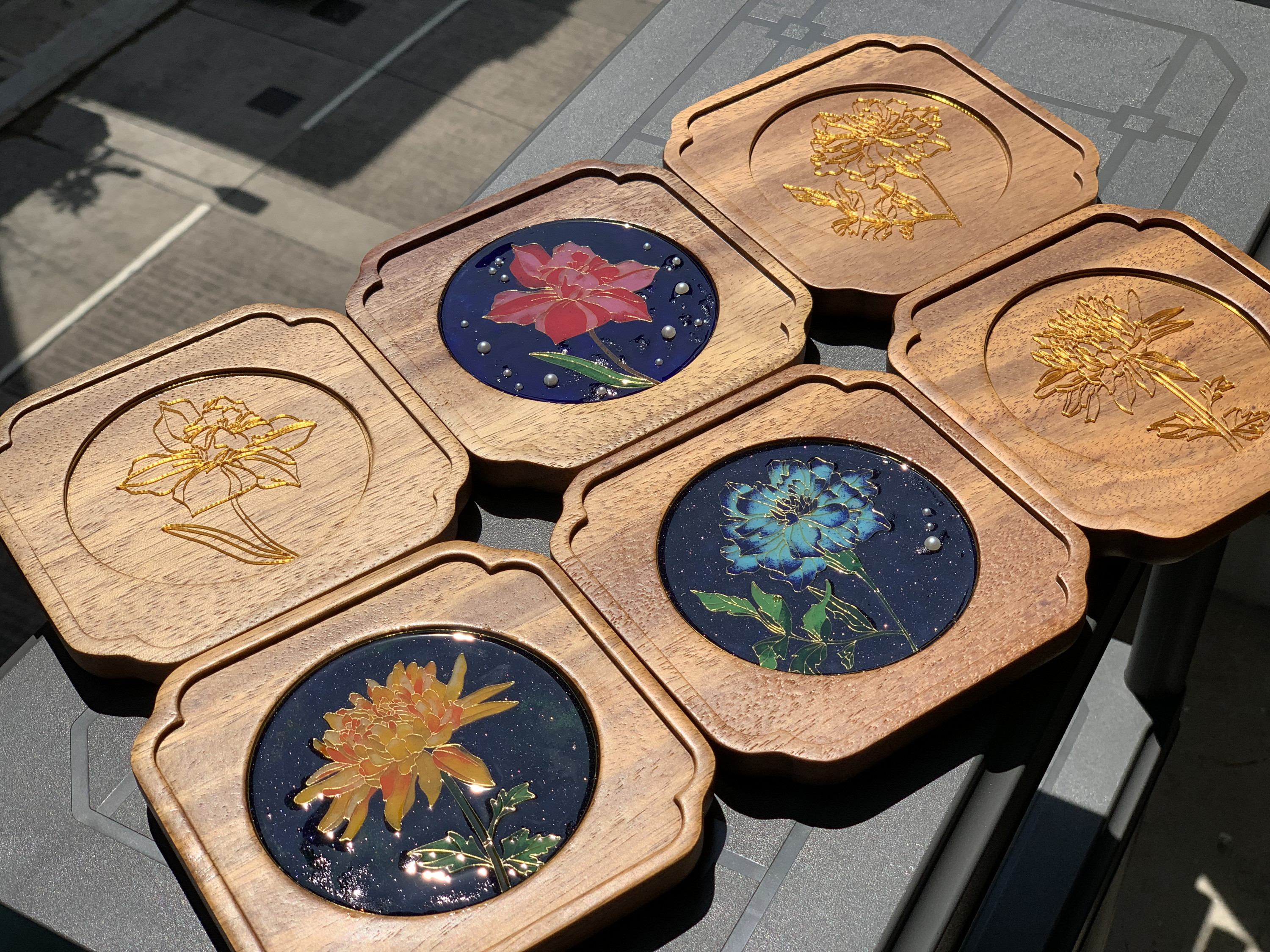 3D Cloisonné Enamel Art Coaster Workshop