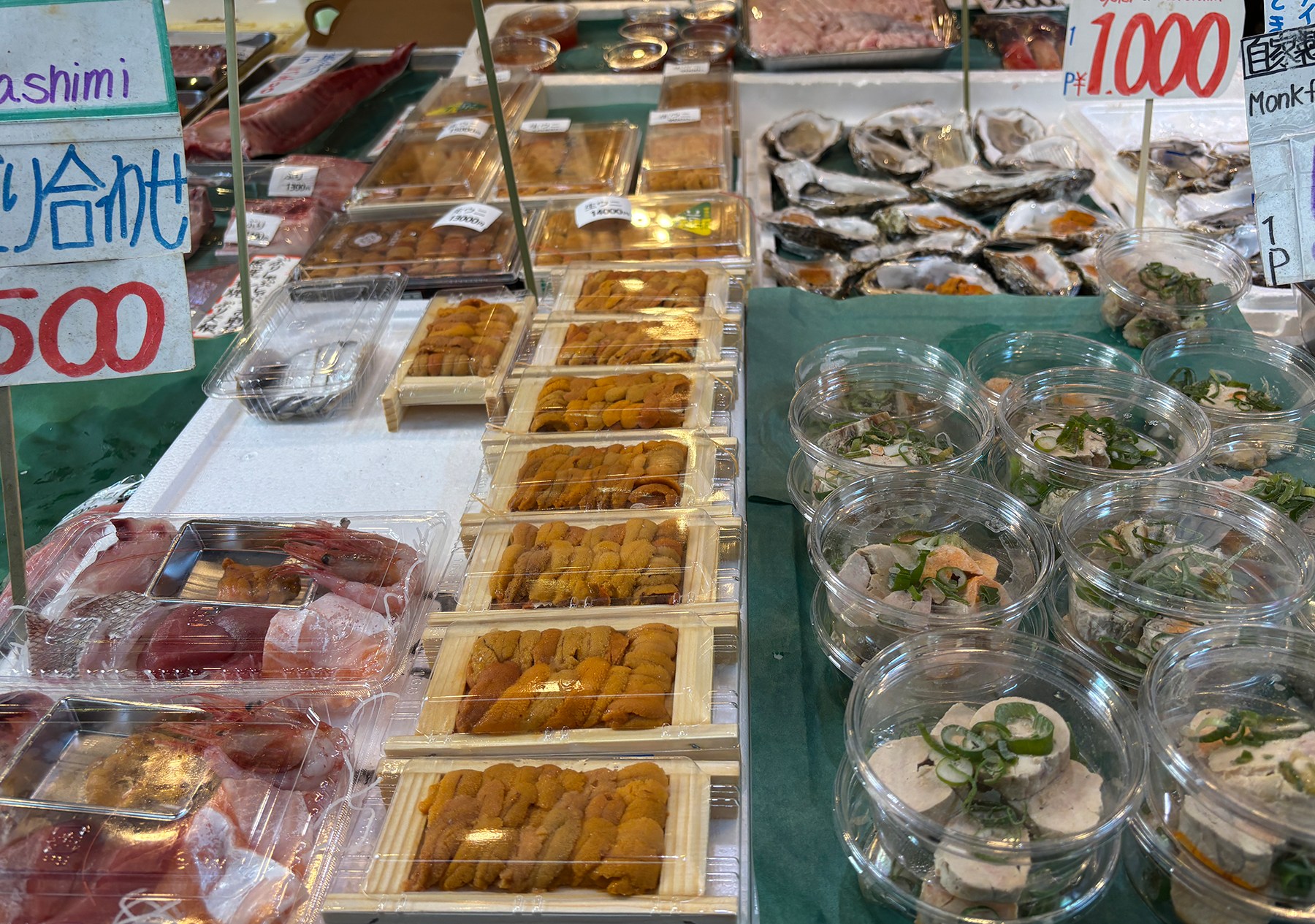 東京築地魚市場街頭美食之旅