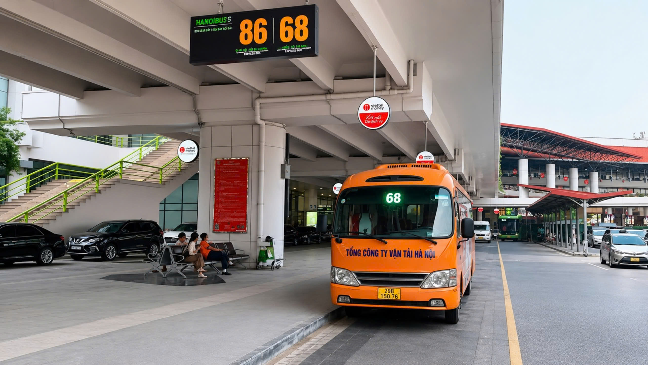 Noi Bai Airport - Terminal 1 pick-up point