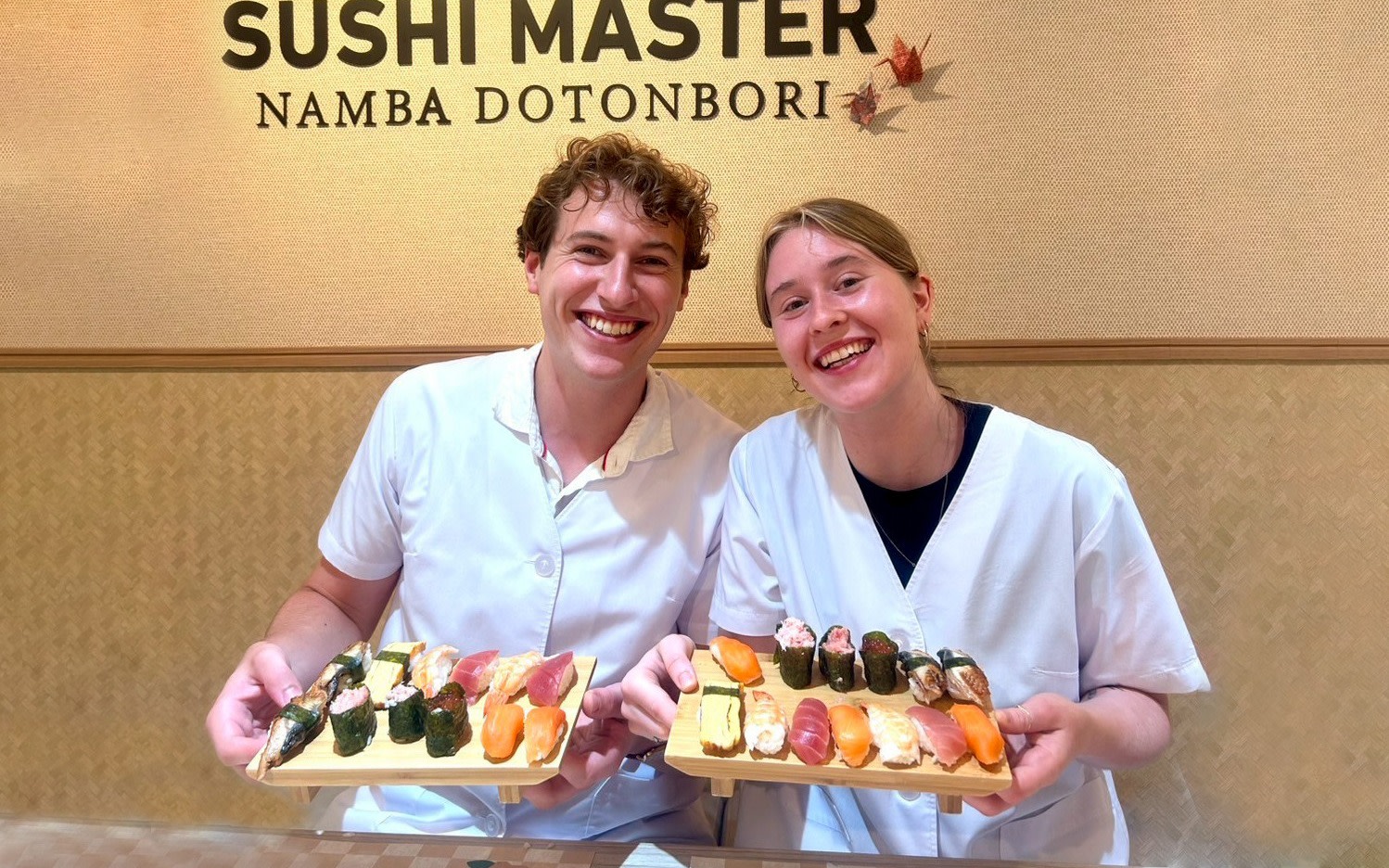 Let’s be a Sushi Master in Namba! Same-day bookings welcome!