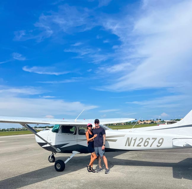 Miami Downtown Private Airplane Tour with Soft Drinks
