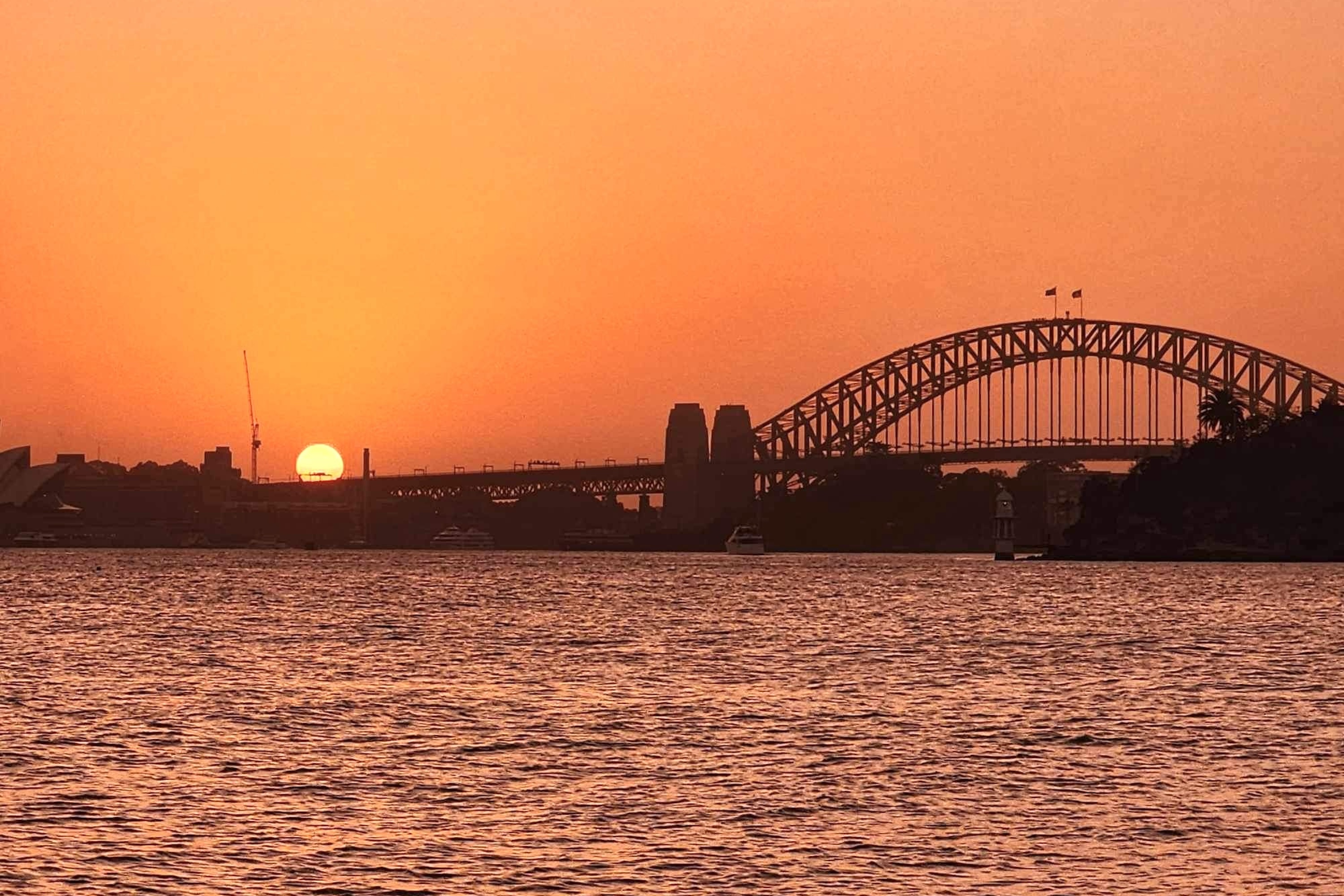 Golden Glow Sunset Sydney Harbour Cruise 