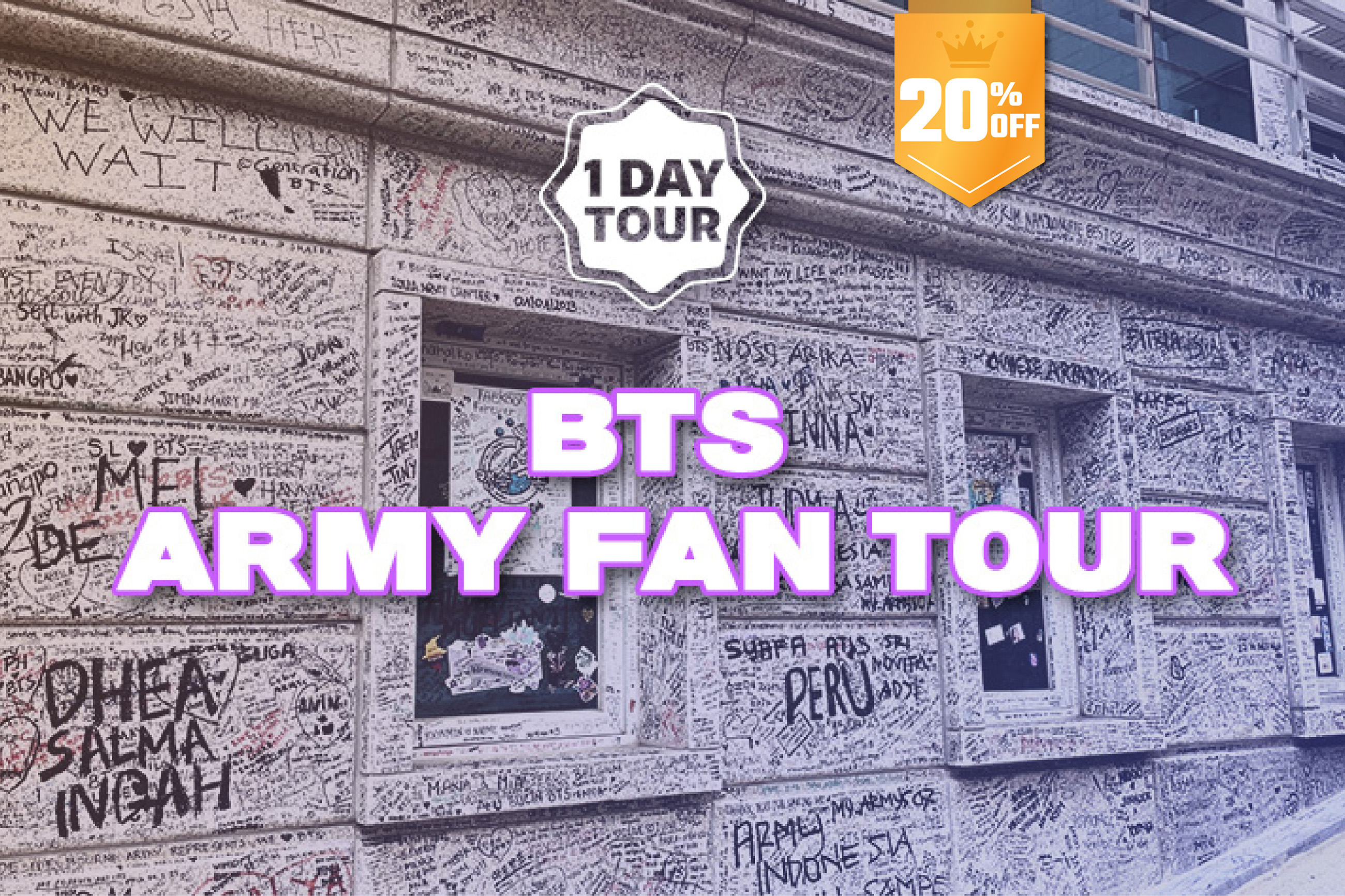 BTS Fan ARMY Must Visit Day Tour from Seoul