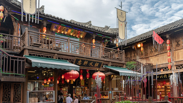 old building in chengdu during the private food tour