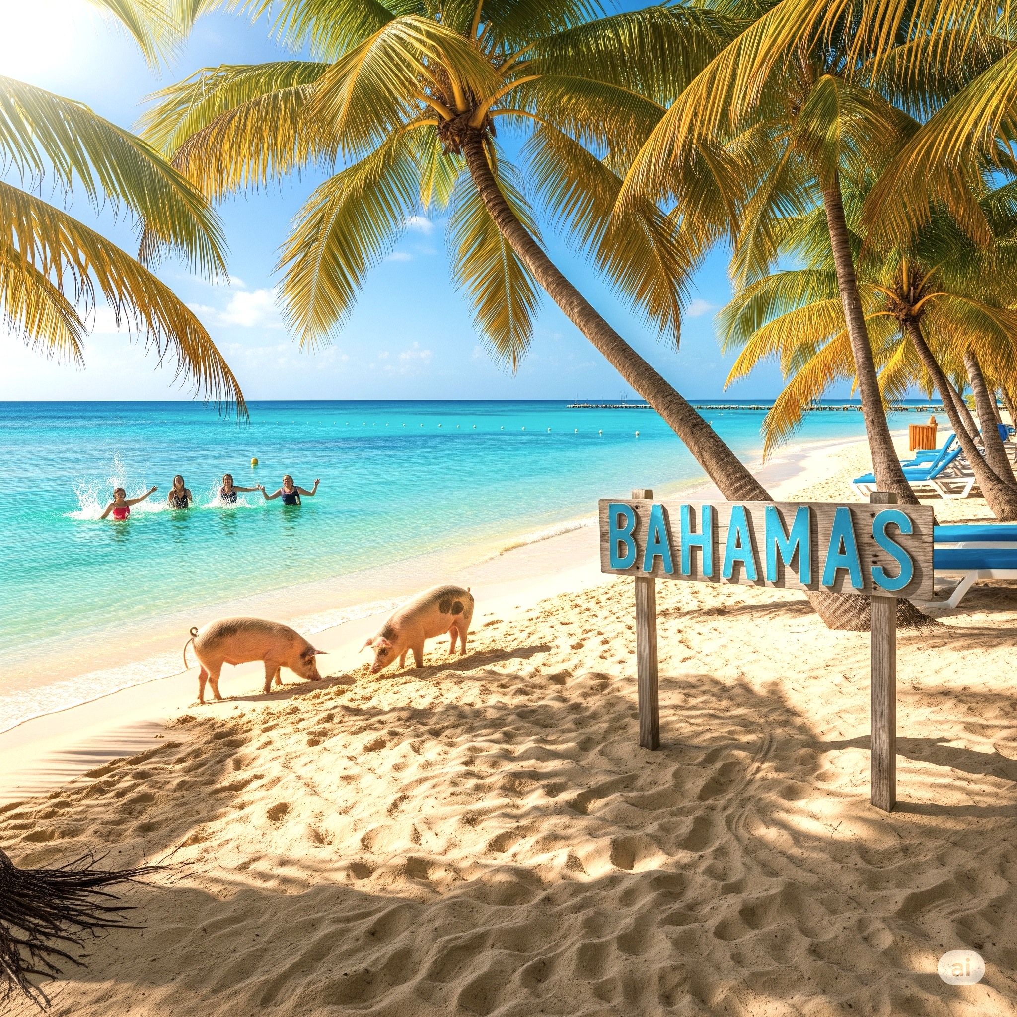 Bahamas Fast Ferry Trip to Grand Bahama Island or Bimini Island