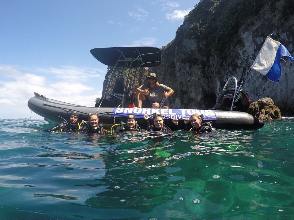 PADI Open Water Diver Course in Hahei with PADI Dive Center