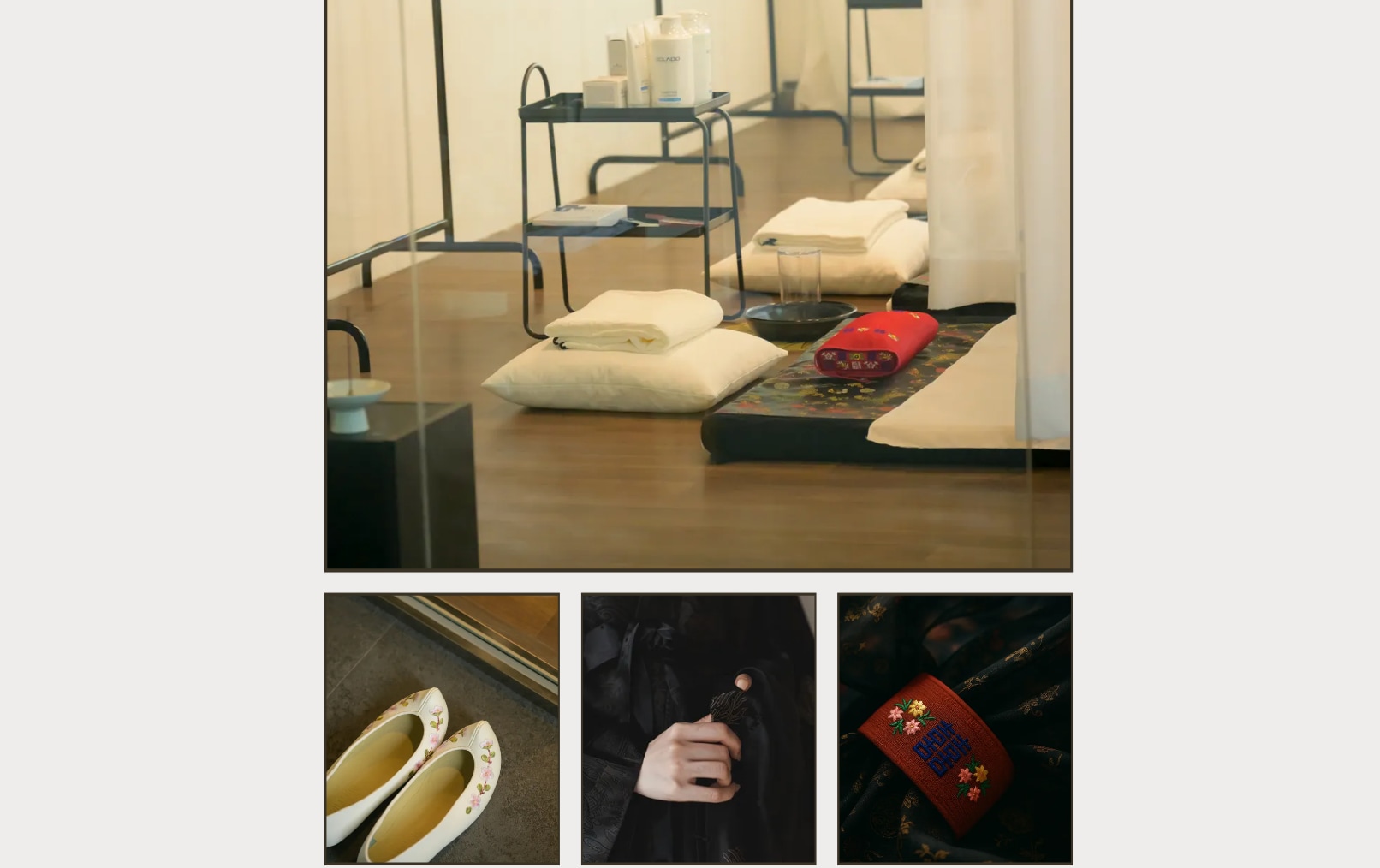 在一家現代韓國畫廊中體驗韓式美學，我們一次只接待少數客人，並提供全方位的關注。