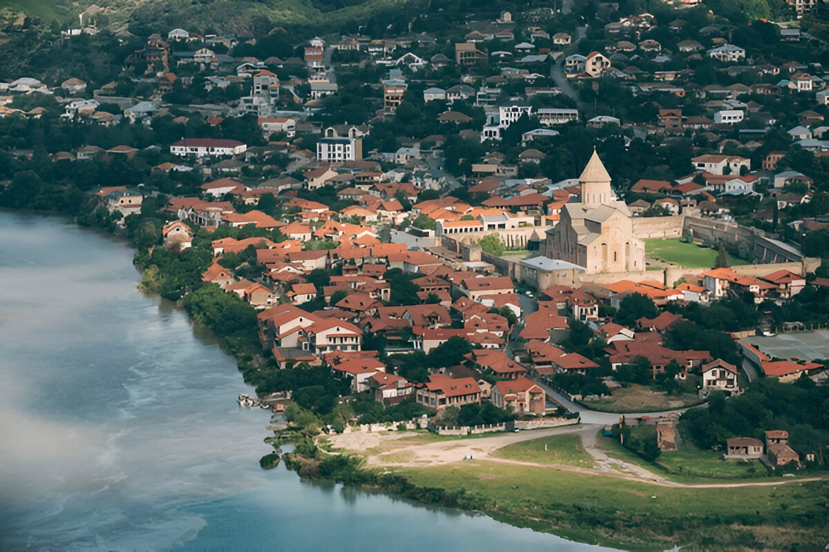 Tbilisi to Mtskheta Jvari Samtavro Half Day Trip Guided Group Tour