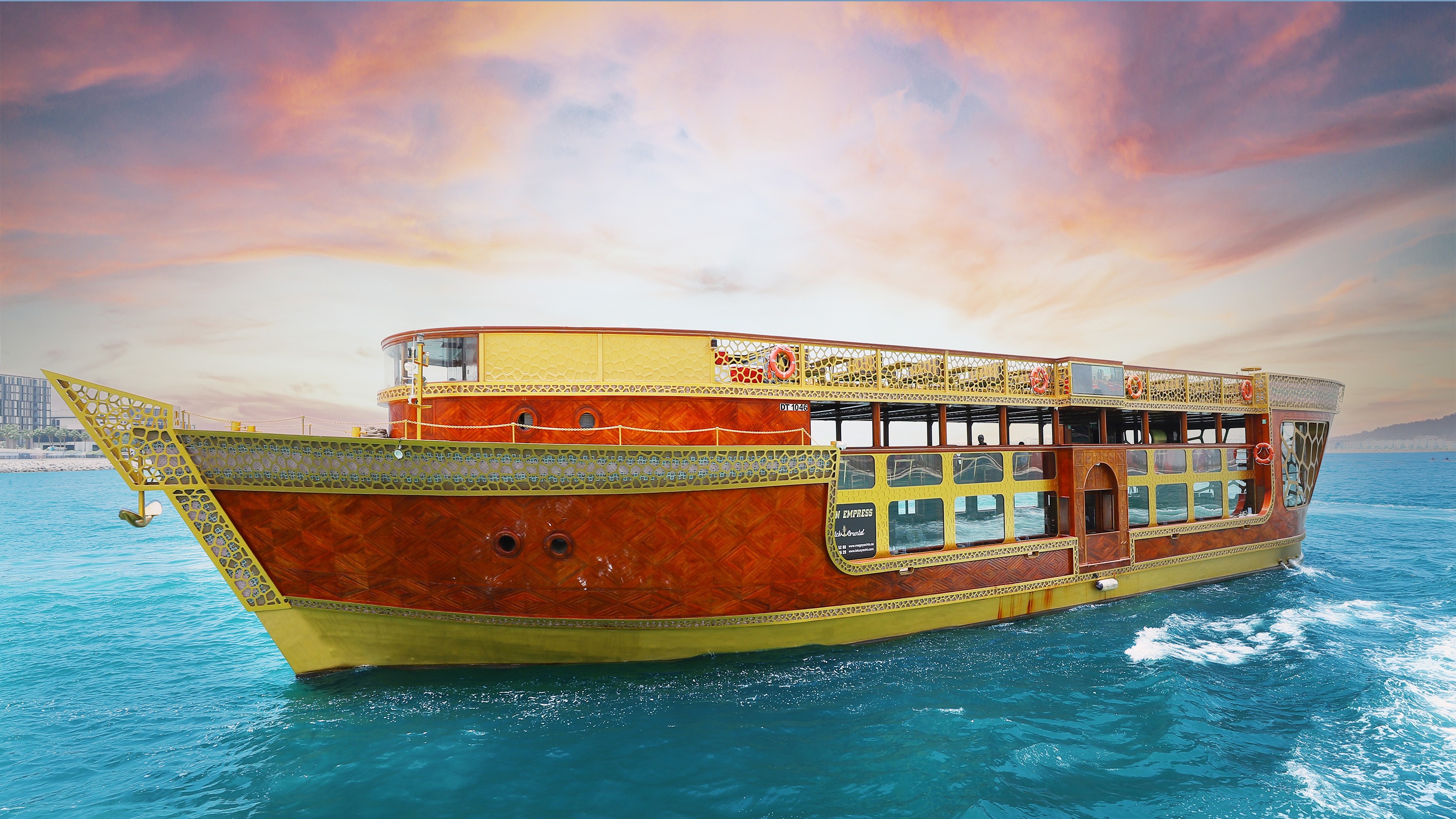 Ocean Empress New Year's Eve Mega Dhow trip in Dubai