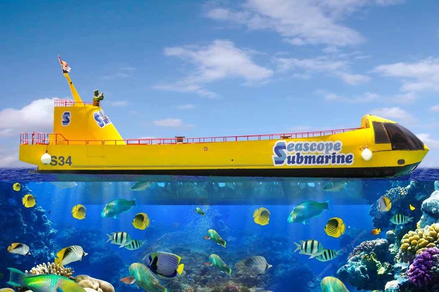 沙姆沙伊赫皇家海洋之星半潛艇 (Royal Sea Scope-Semi submarine in Sharm el sheikh)
