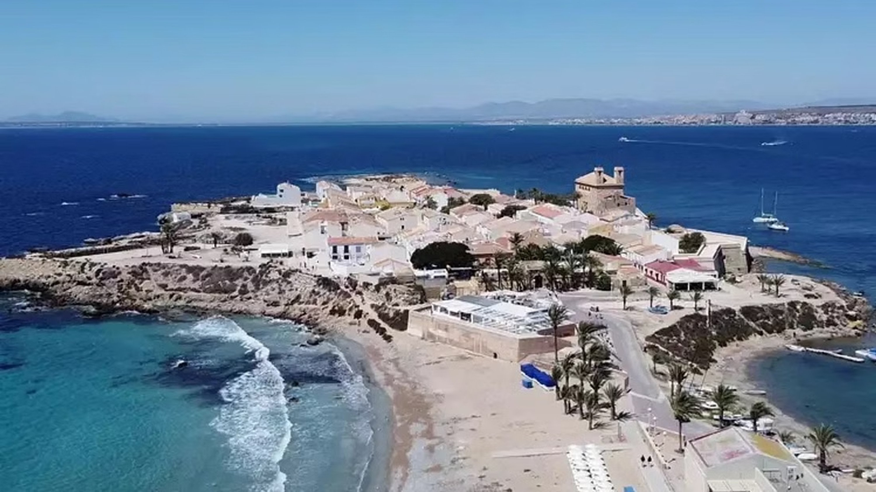 Laguna Rosa, Tabarca & Santa Pola one-day tour from Torrevieja