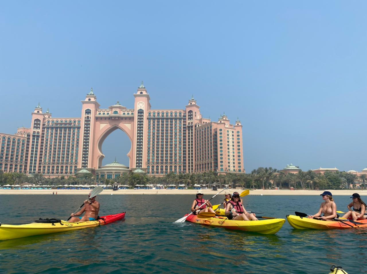 朱美拉棕櫚島雙人皮划艇之旅