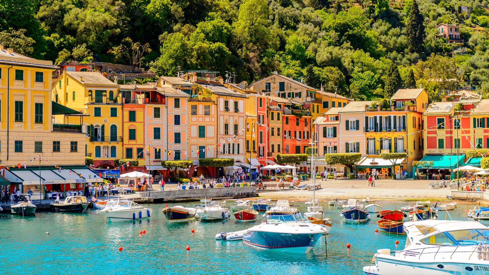 Portofino’s vibrant harbor, colorful houses, and stunning views create a picturesque seaside paradise