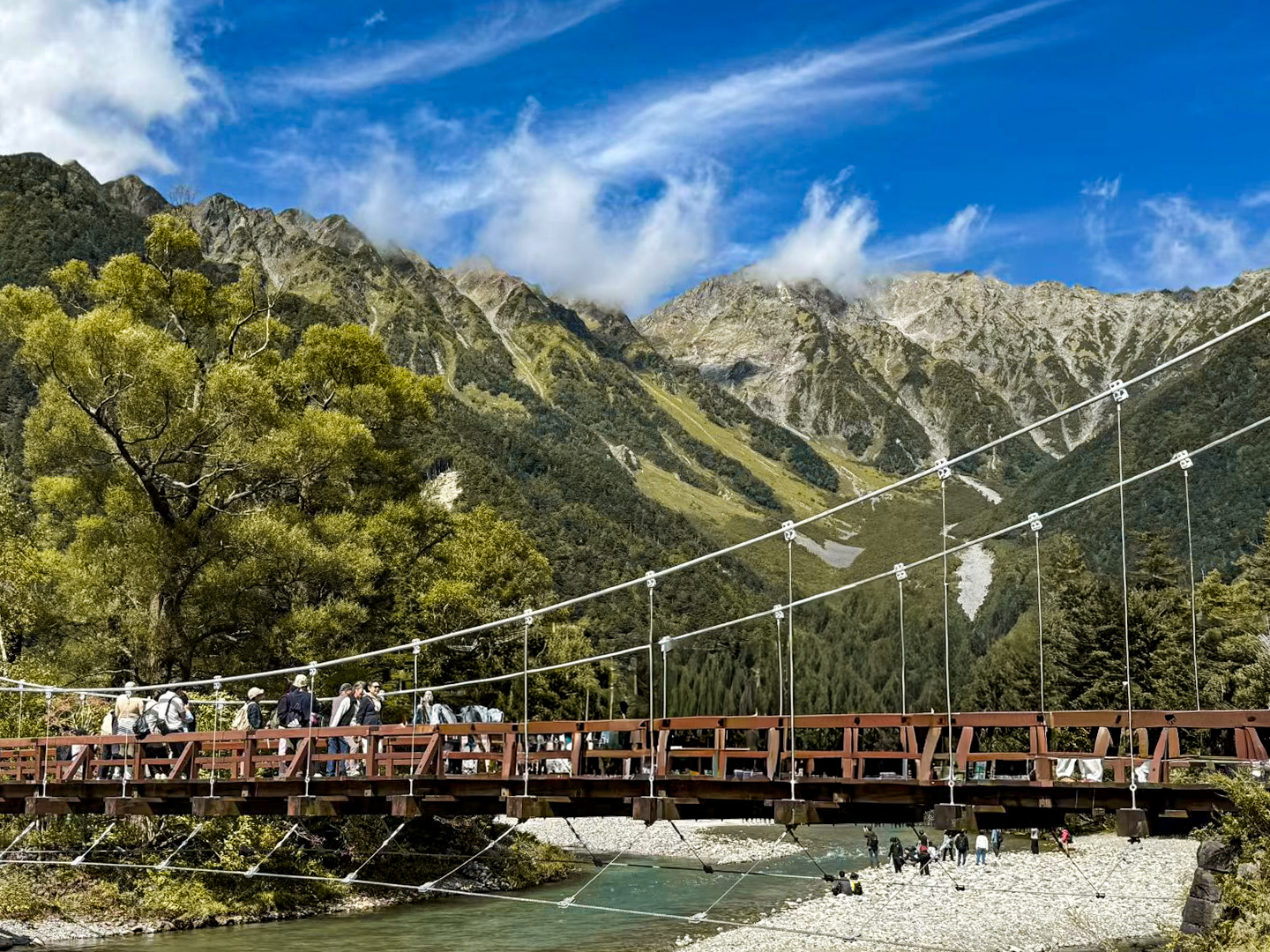 上高地河童橋 上高地河童橋