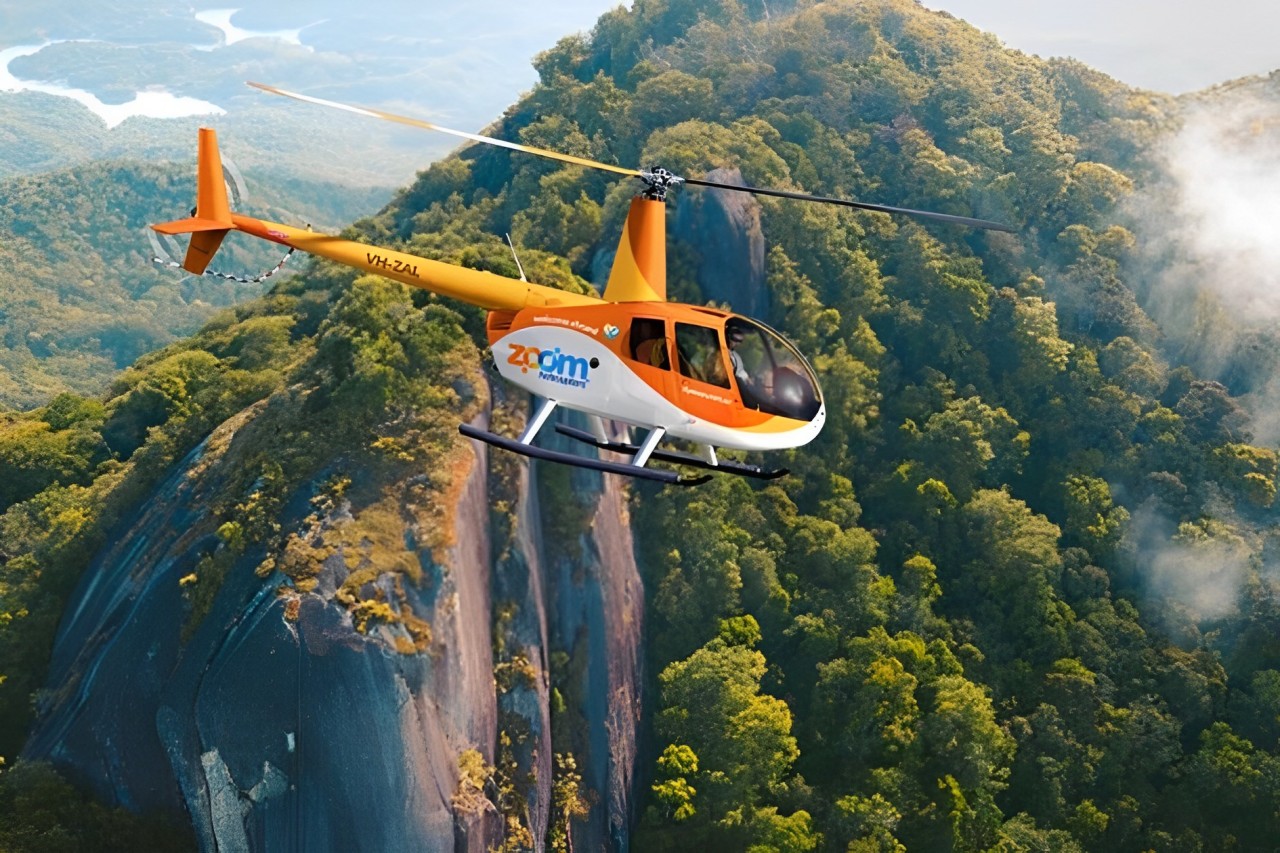 City and Rainforest Scenic Helicopter Flight from Cairns