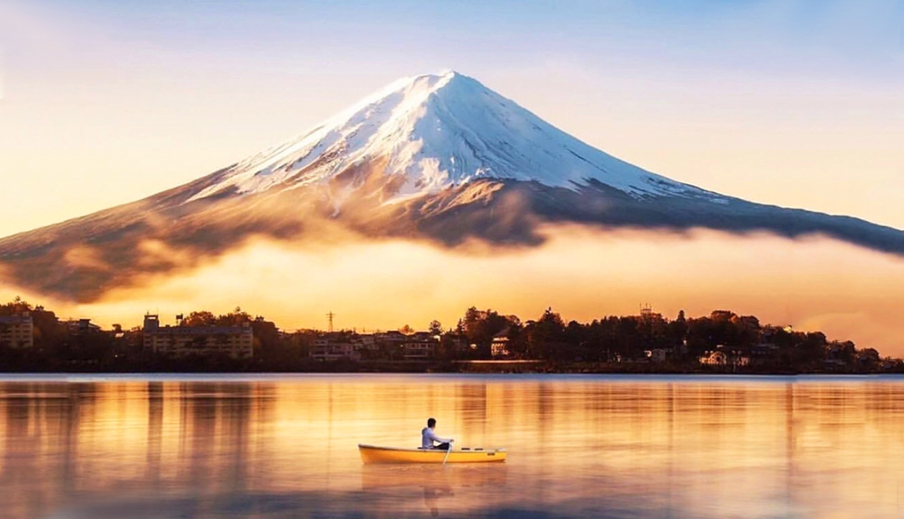 河口湖&新倉山淺間公園&富士山五合目&山中湖泡溫泉看富士山