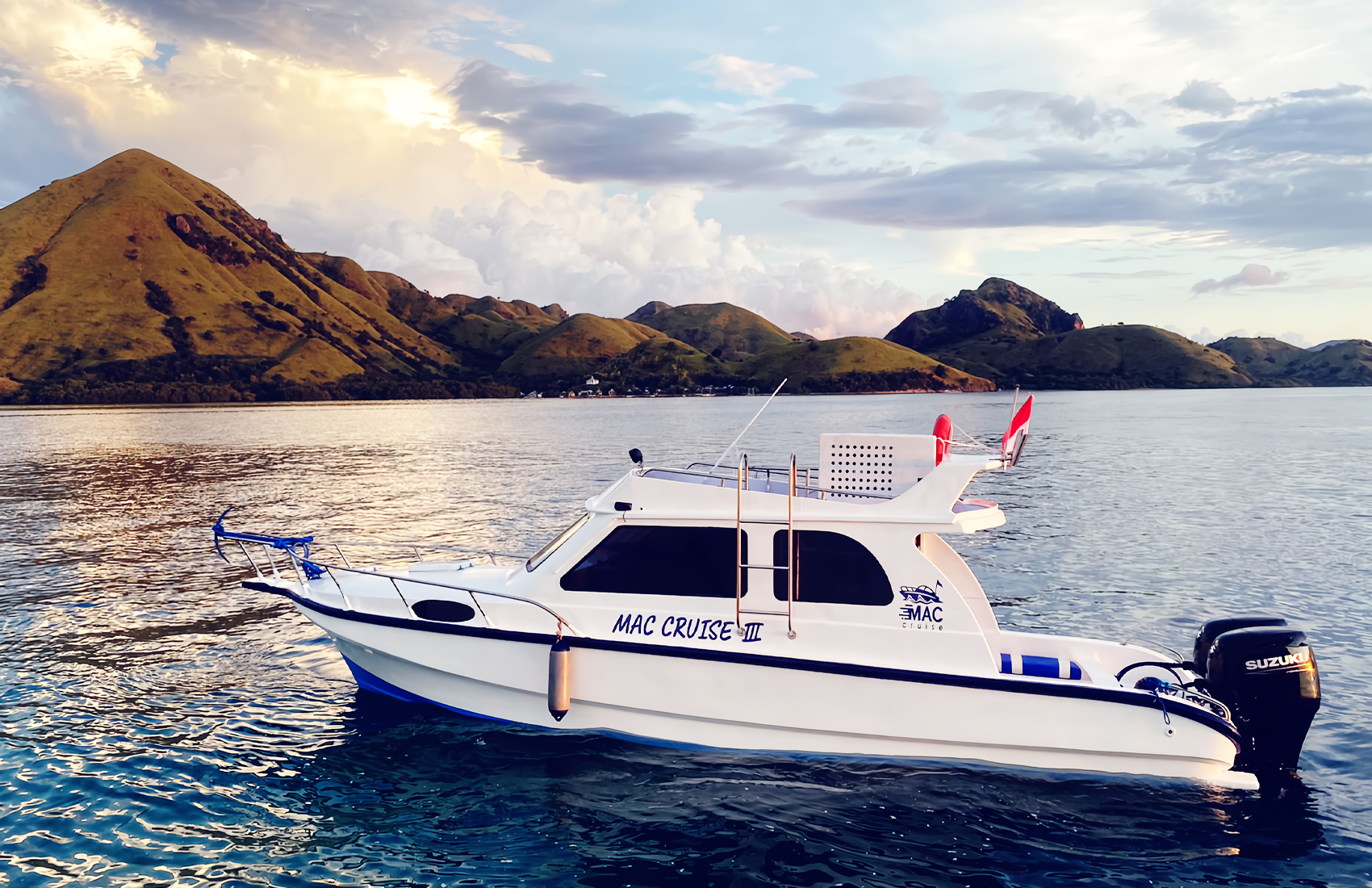 從拉布安巴佐出發，搭乘 Mac Cruise 的科莫多島私人快艇之旅