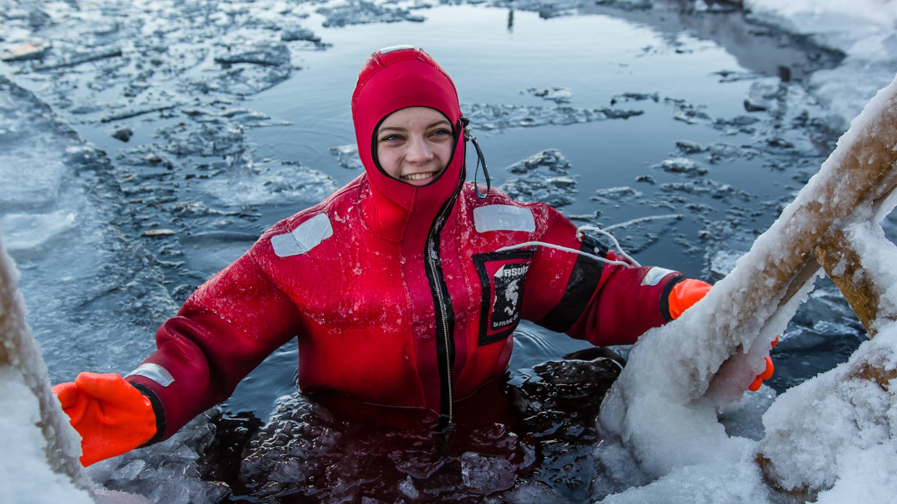 Embrace the Arctic chill with warm comfort and stunning views