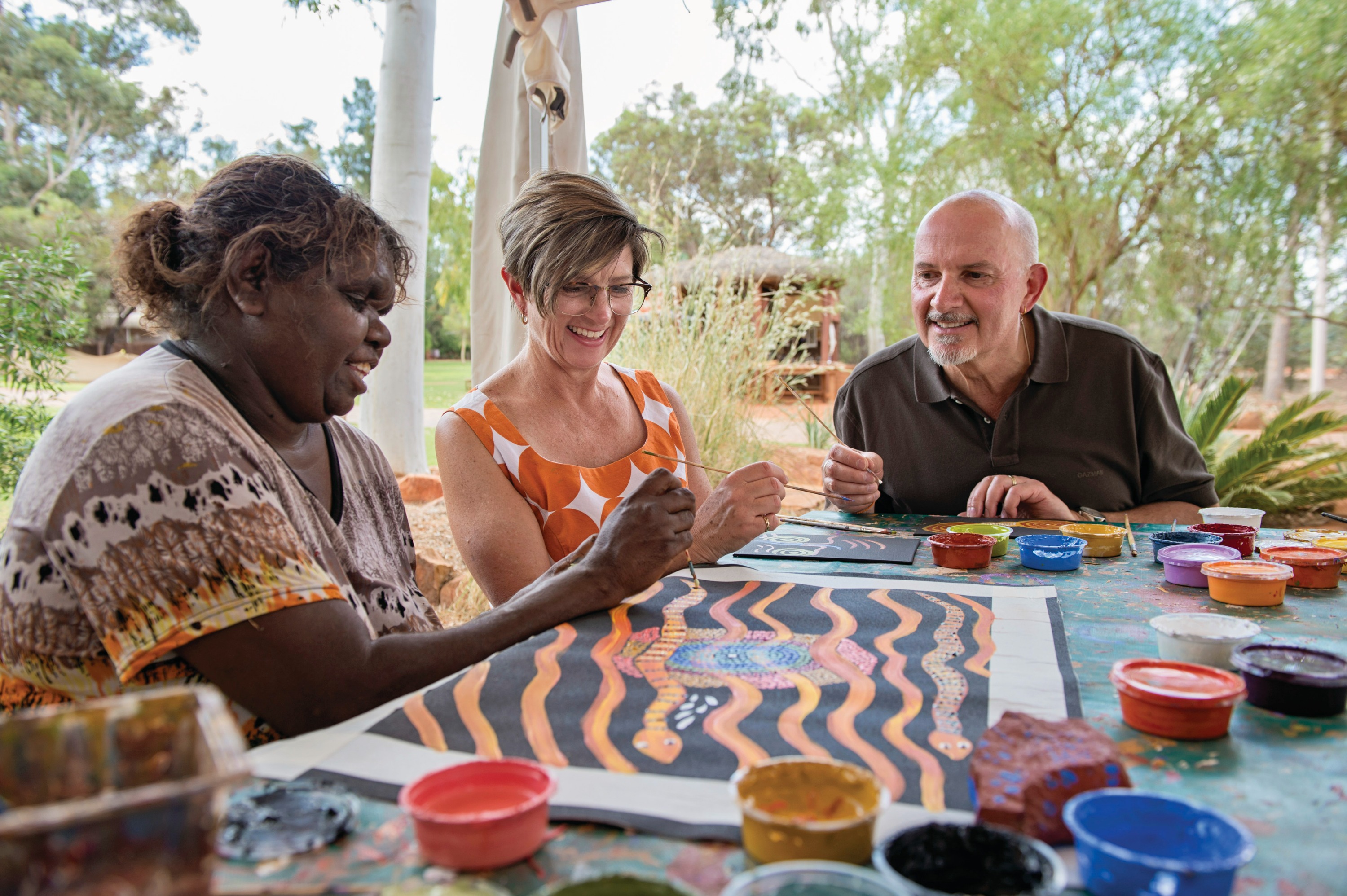 Traditional Dot Painting Experience in Uluru