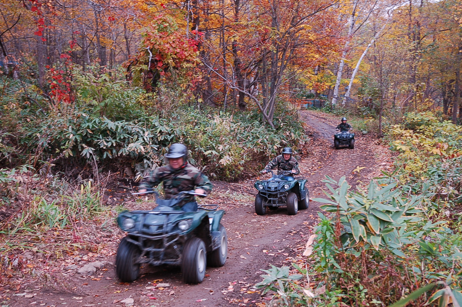 WonderLand札幌 北海道山地摩托車越野體驗