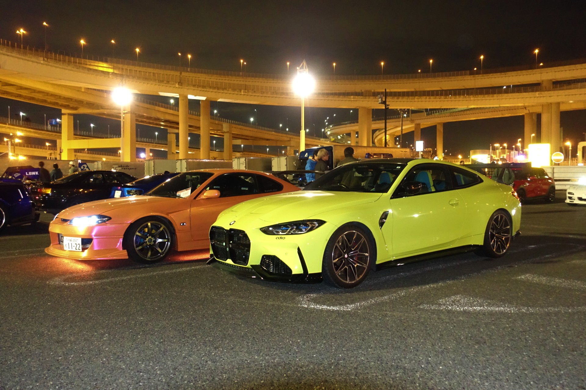 東京：與當地導遊一起參加大黑停車場汽車聚會和城市夜景之旅