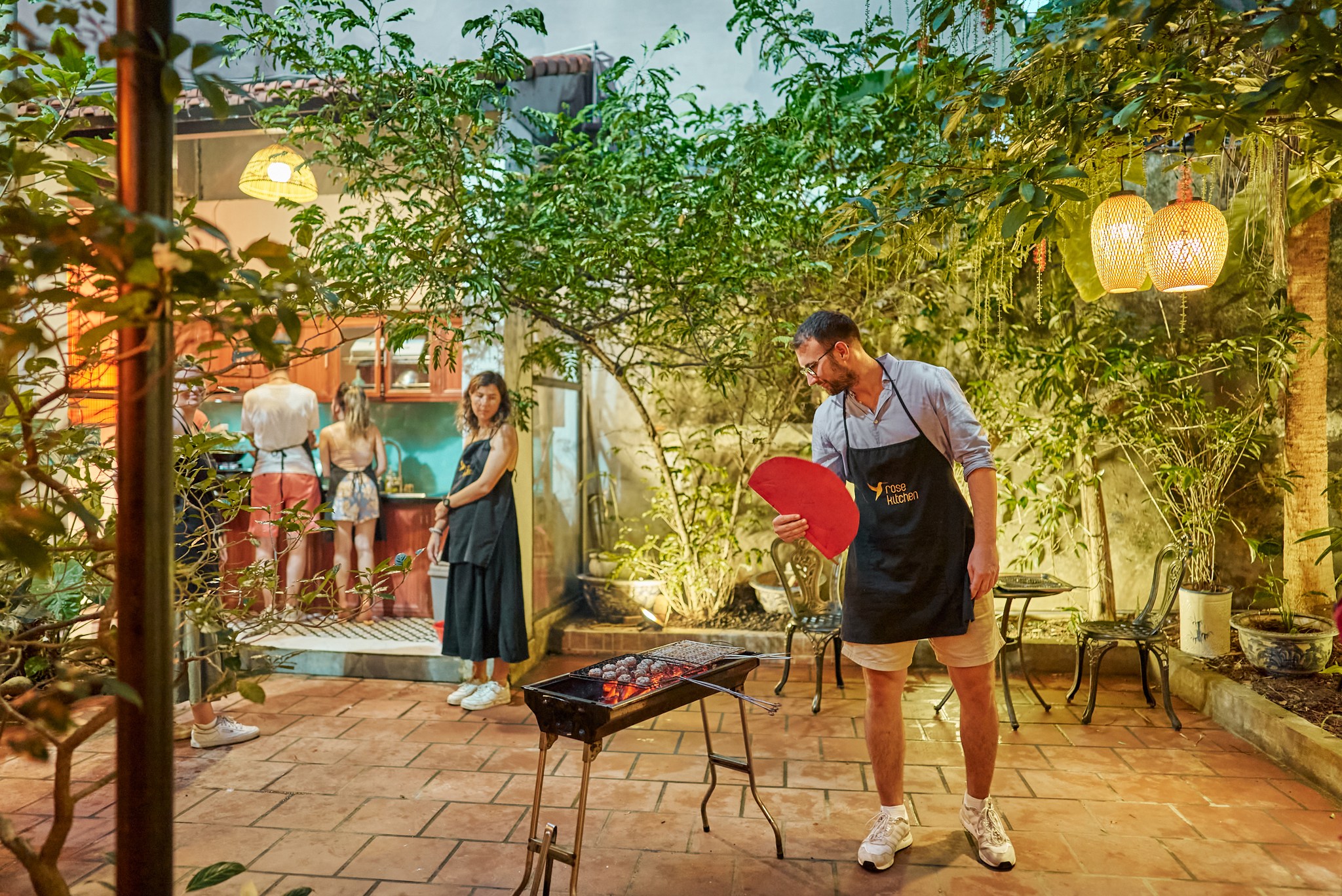 Hanoi Cooking Class: Bun Cha, Pho & Summer Rolls with Free Coffee