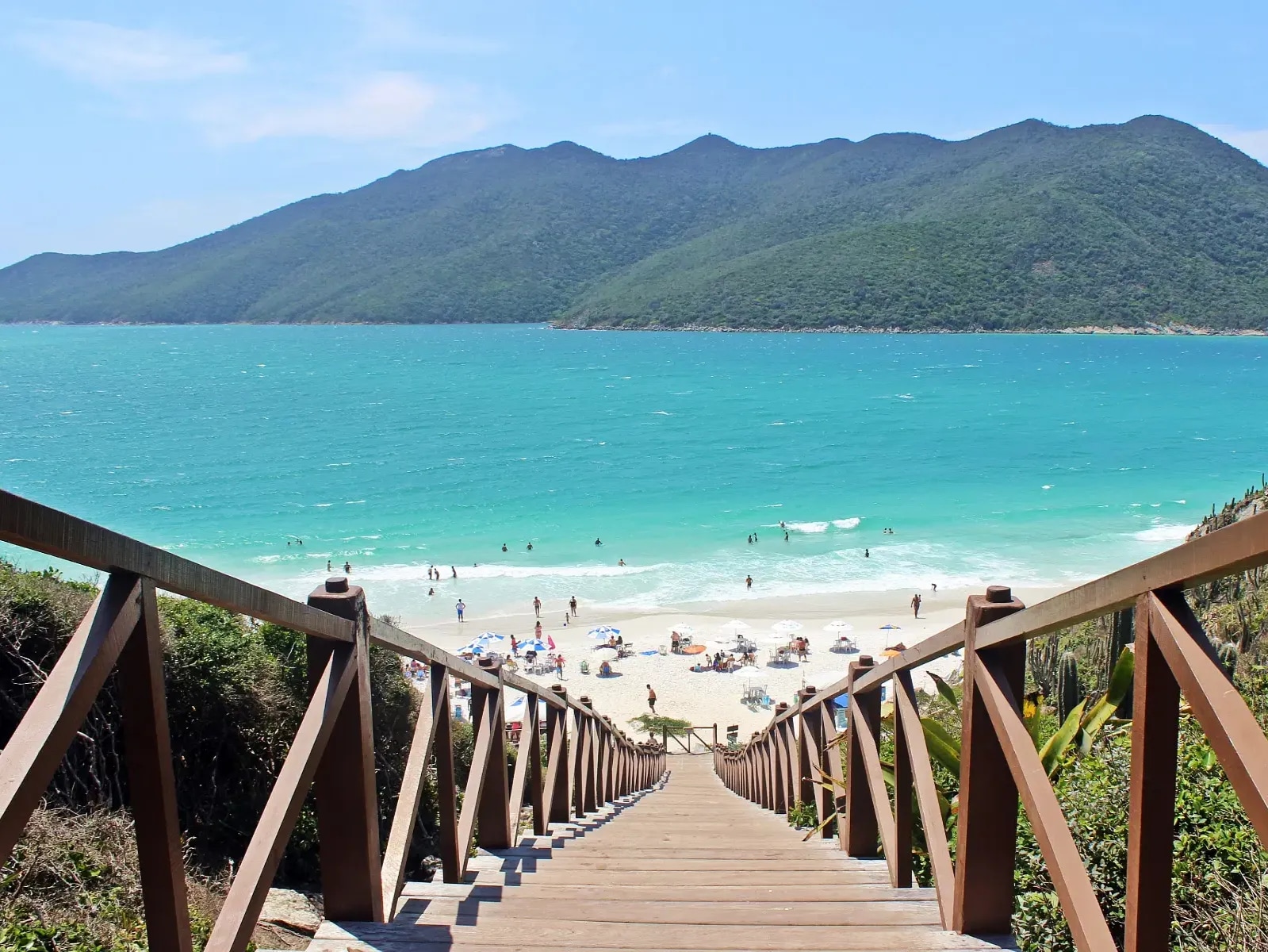 Swim at Praia do Farol, one of Brazil’s cleanest, most exclusive and breathtaking beaches
