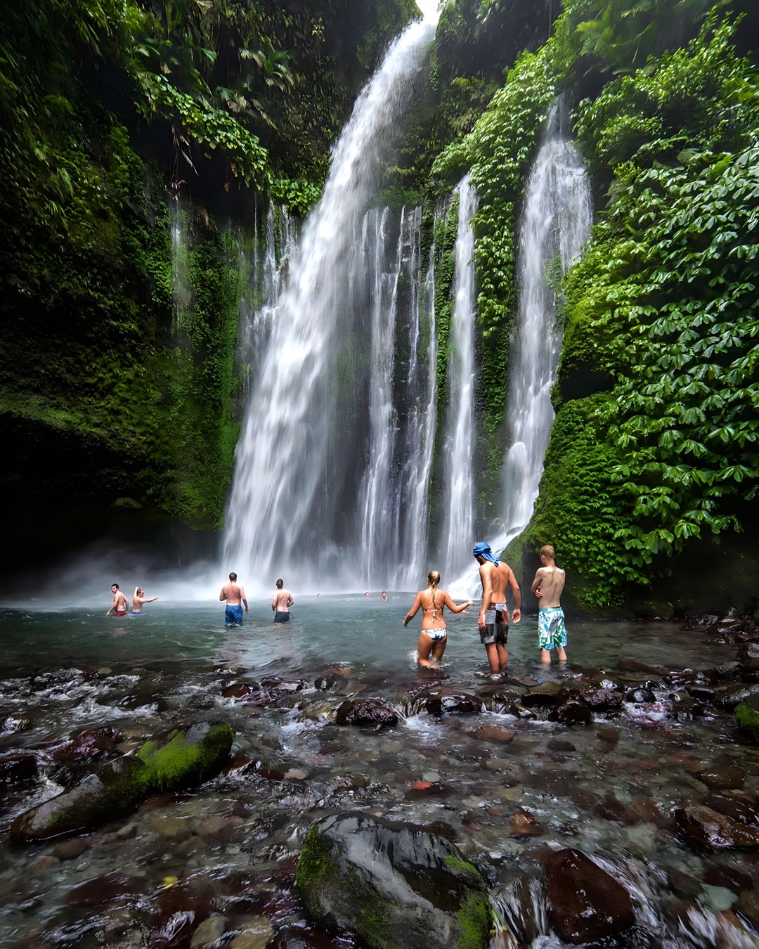 Lombok Sendang Gile Waterfall Half-Day Private Tour