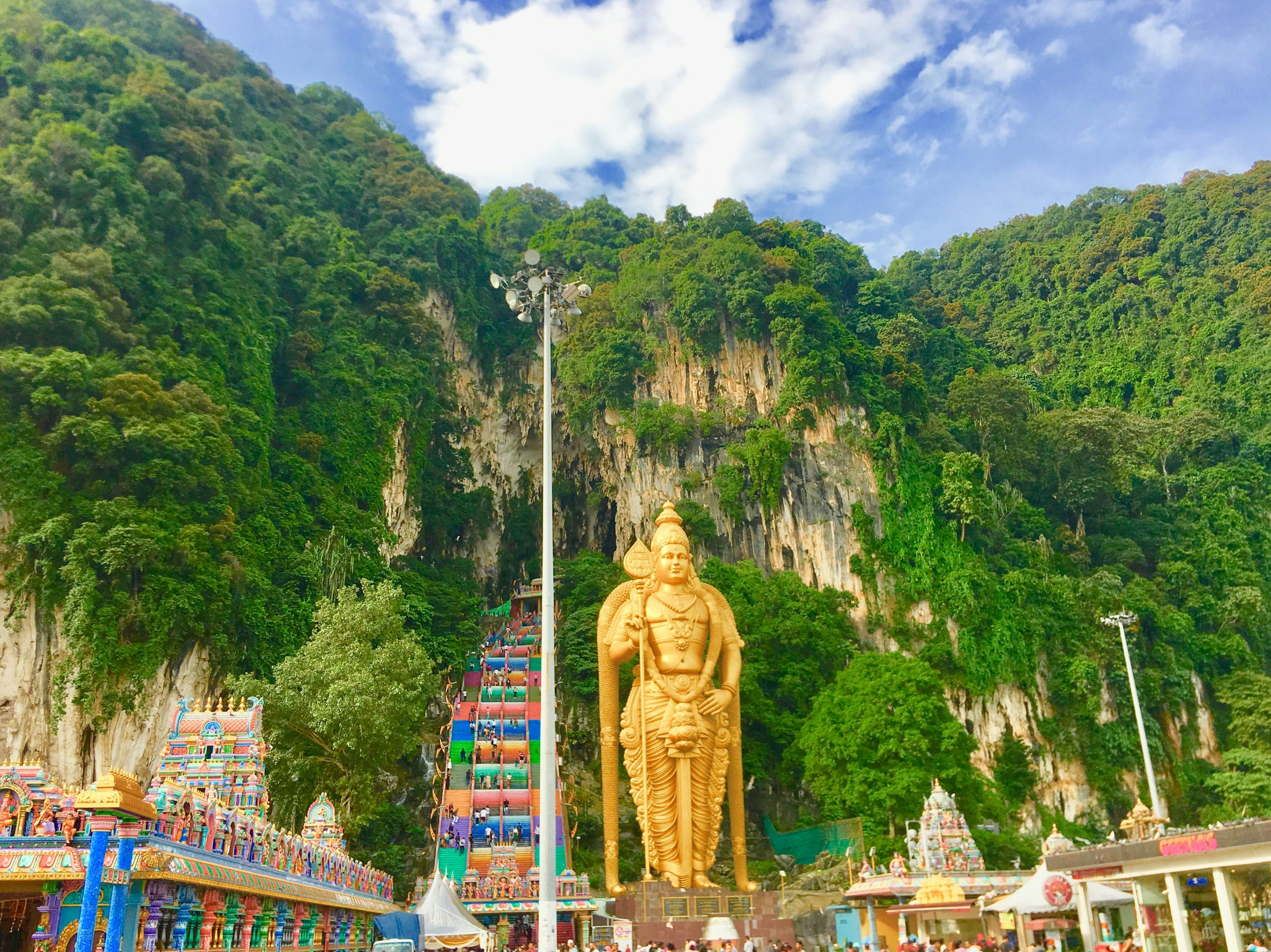 Batu Caves, Selayang Hot Spring & Kanching Waterfalls Half Day Tour