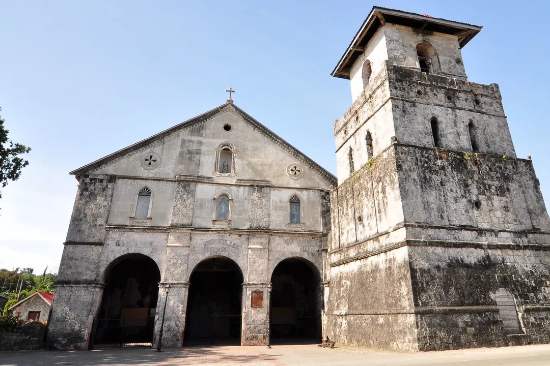facade of baclayon church