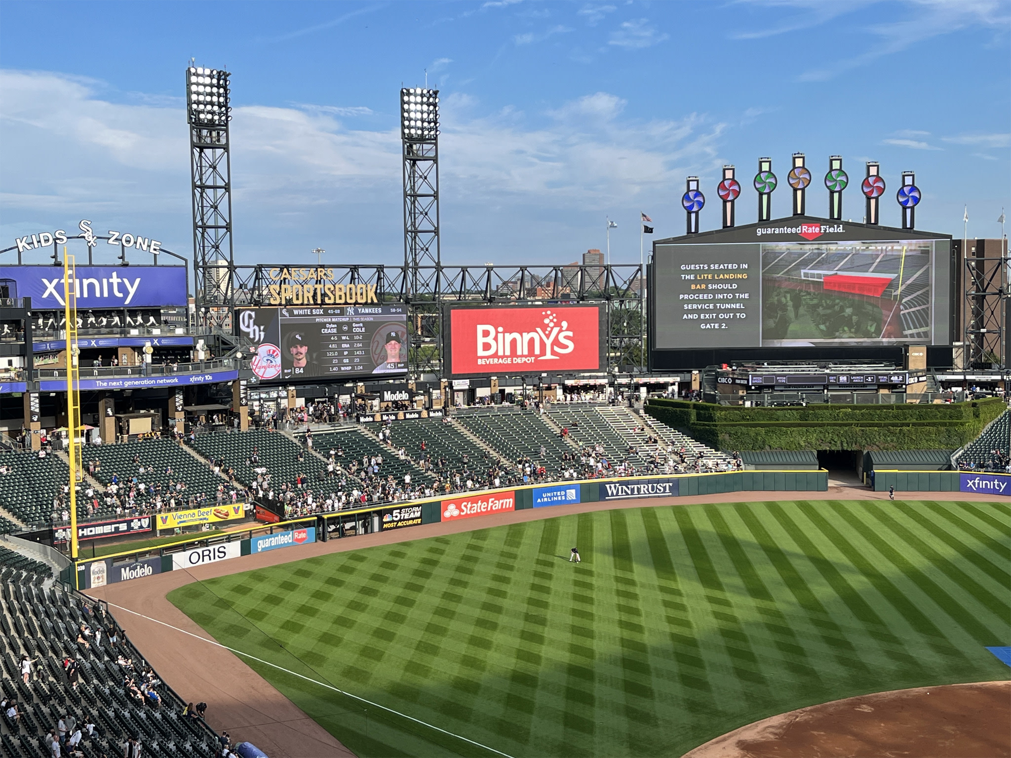 Chicago White Sox Baseball Game at Guaranteed Rate Field