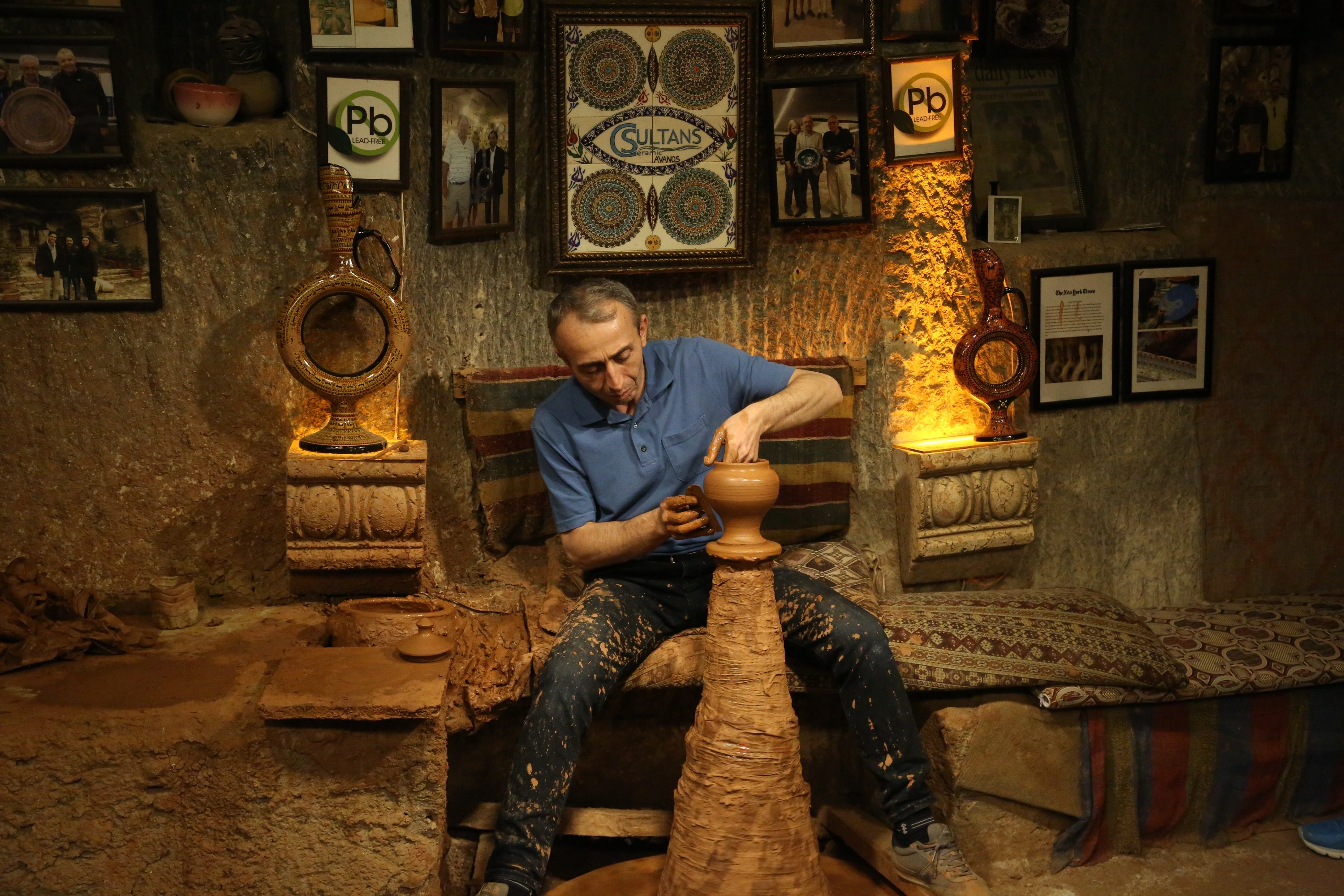 Traditional Pottery Workshop in Cappadocia