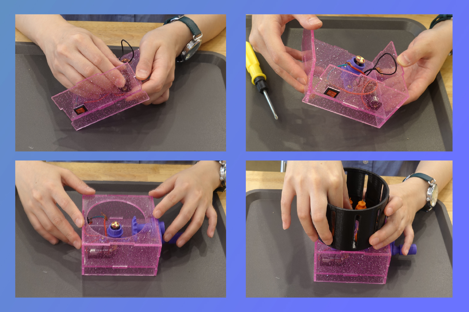 Daegu Making Zoetrope with 3D Printing Experience