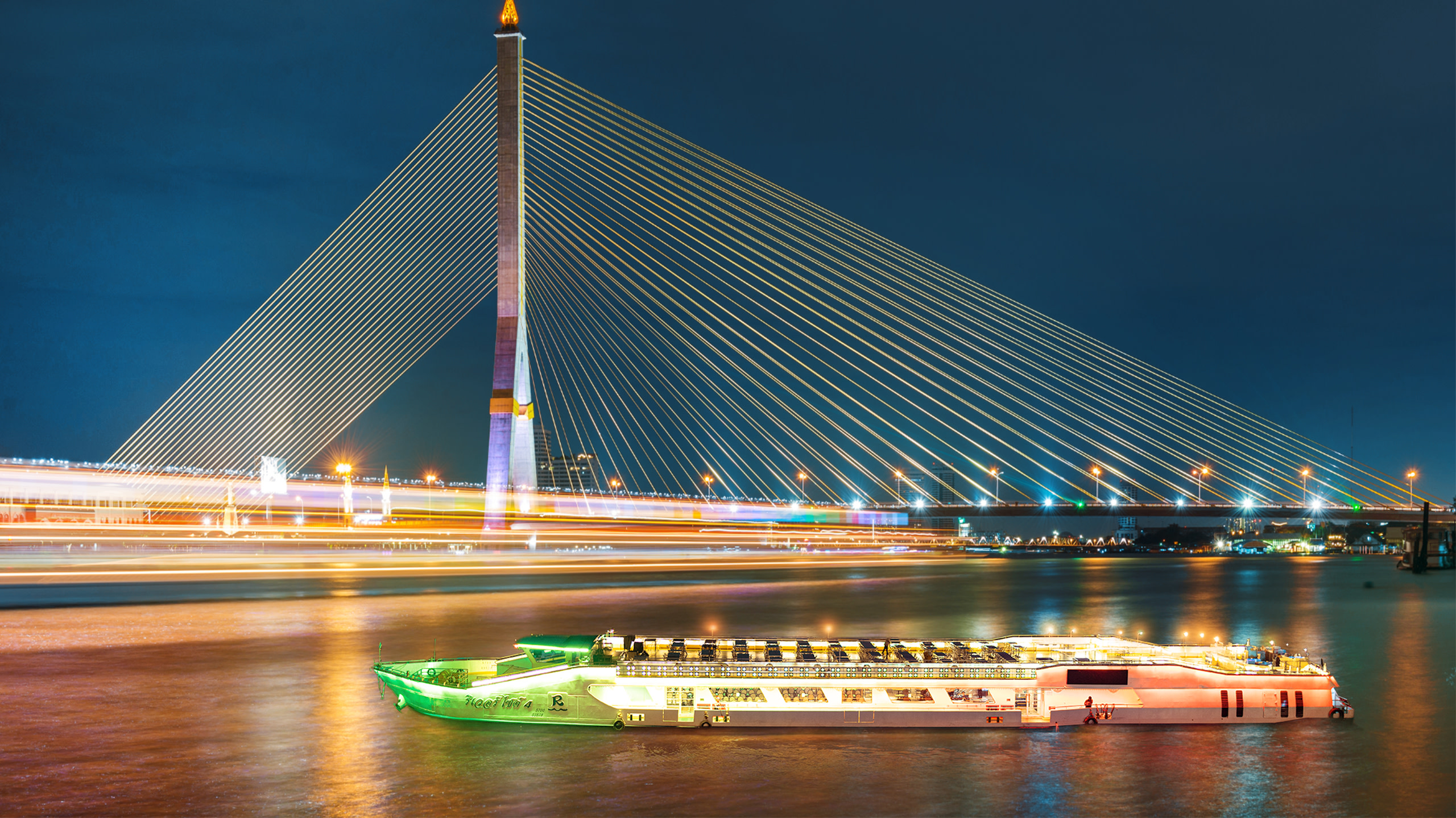 Bangkokdagi Kinlen daryo bo‘yi kruizi