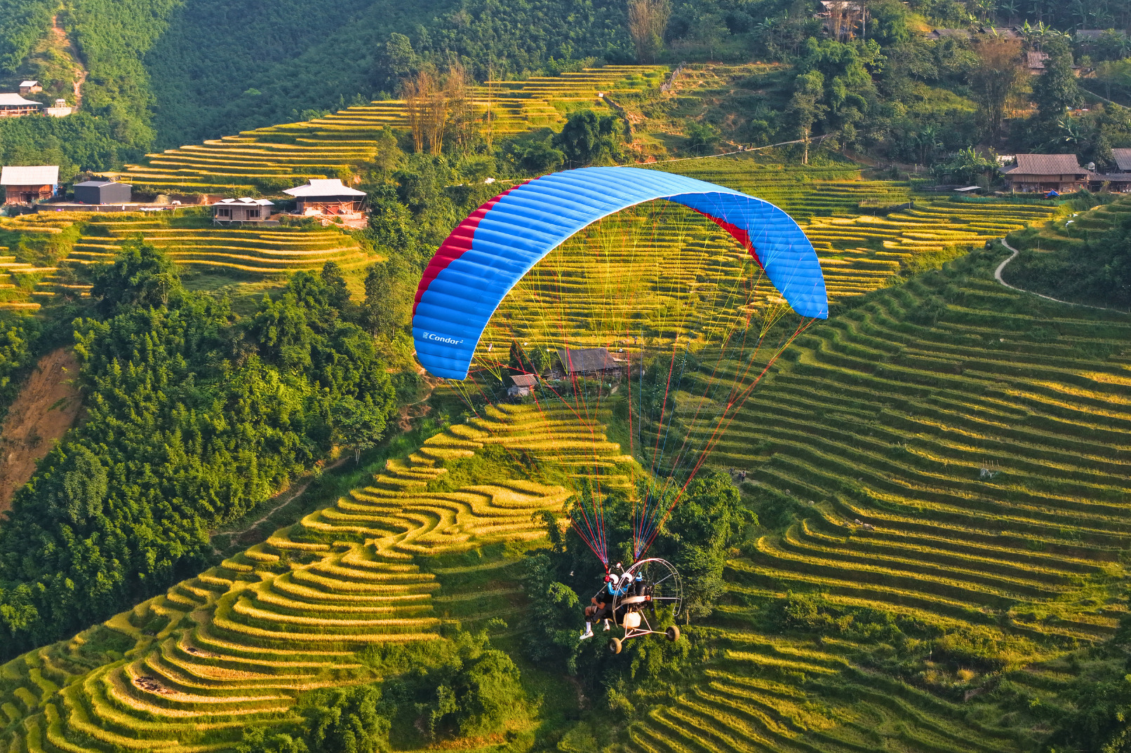 沙壩獨家動力傘體驗 – 飛得更高、更遠、更久