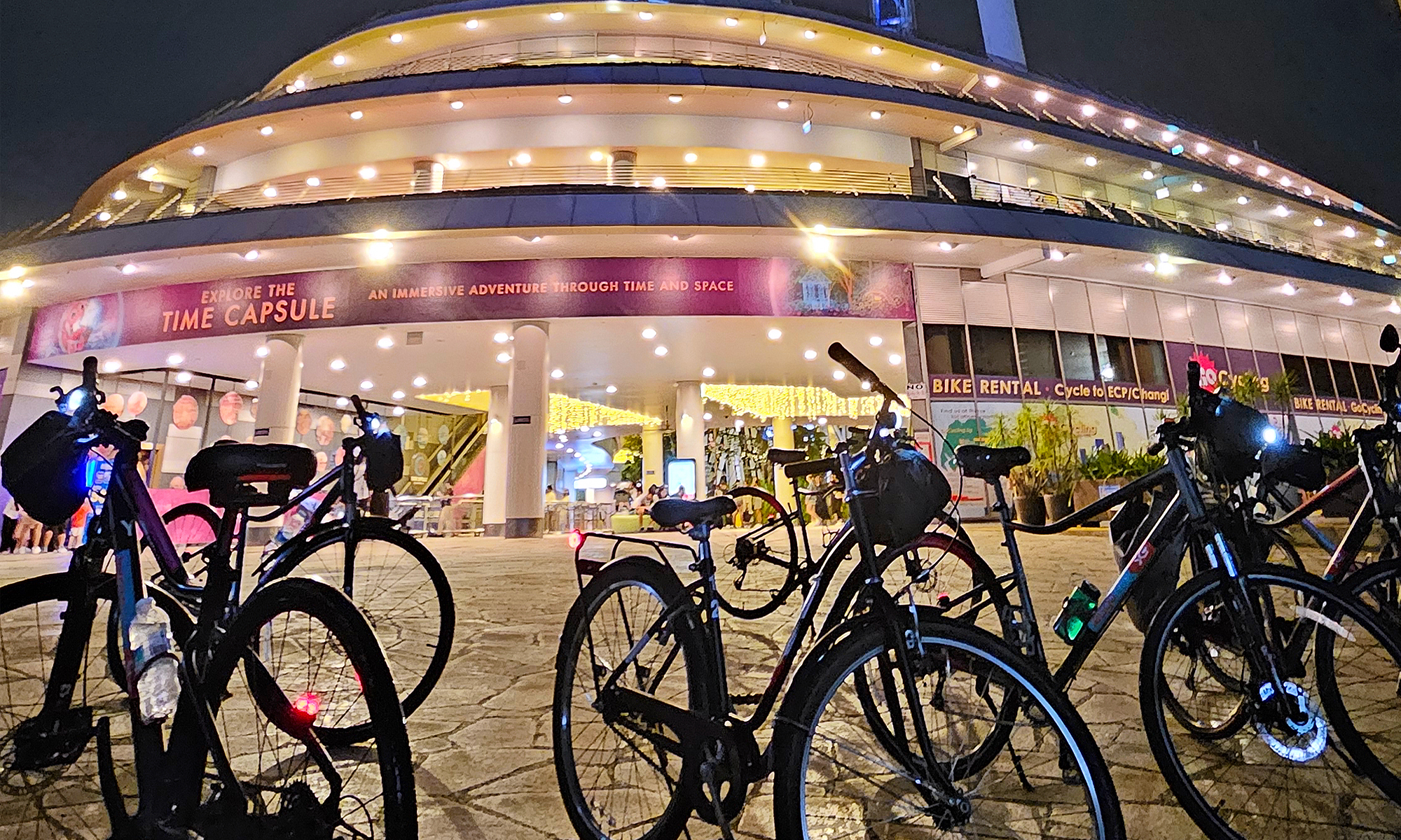 Marina Bay Night Cycling Tour