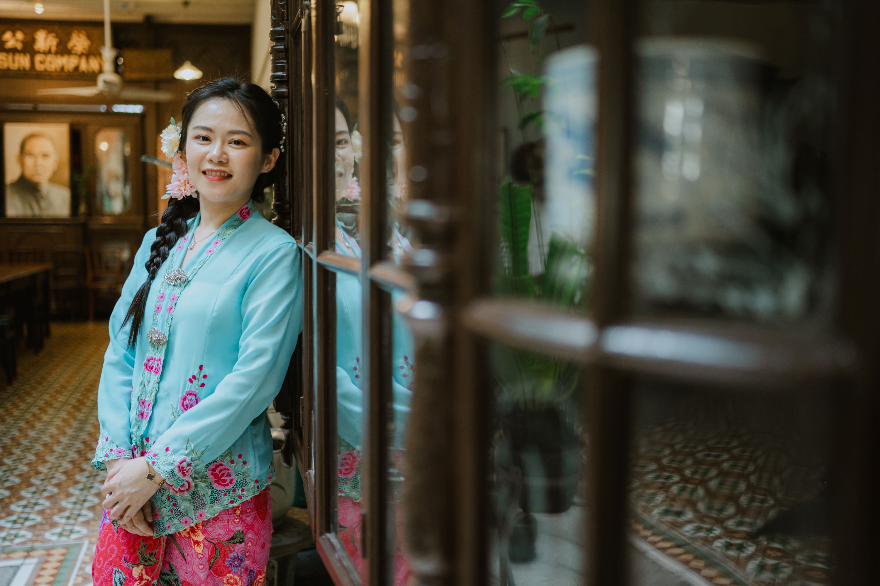 喬治市世界文化遺產地娘惹服裝租賃體驗