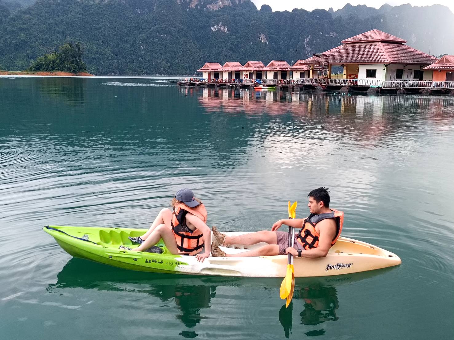 Experience the bliss of kayaking on the lake or relish your free time in serene surroundings.