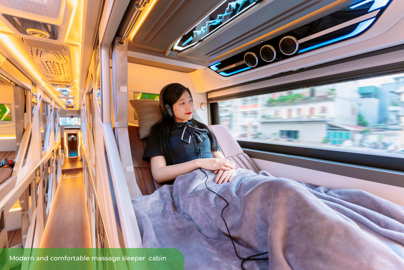 河內 (Hanoi) - 沙壩 (Sapa) HK Buslines 臥鋪巴士